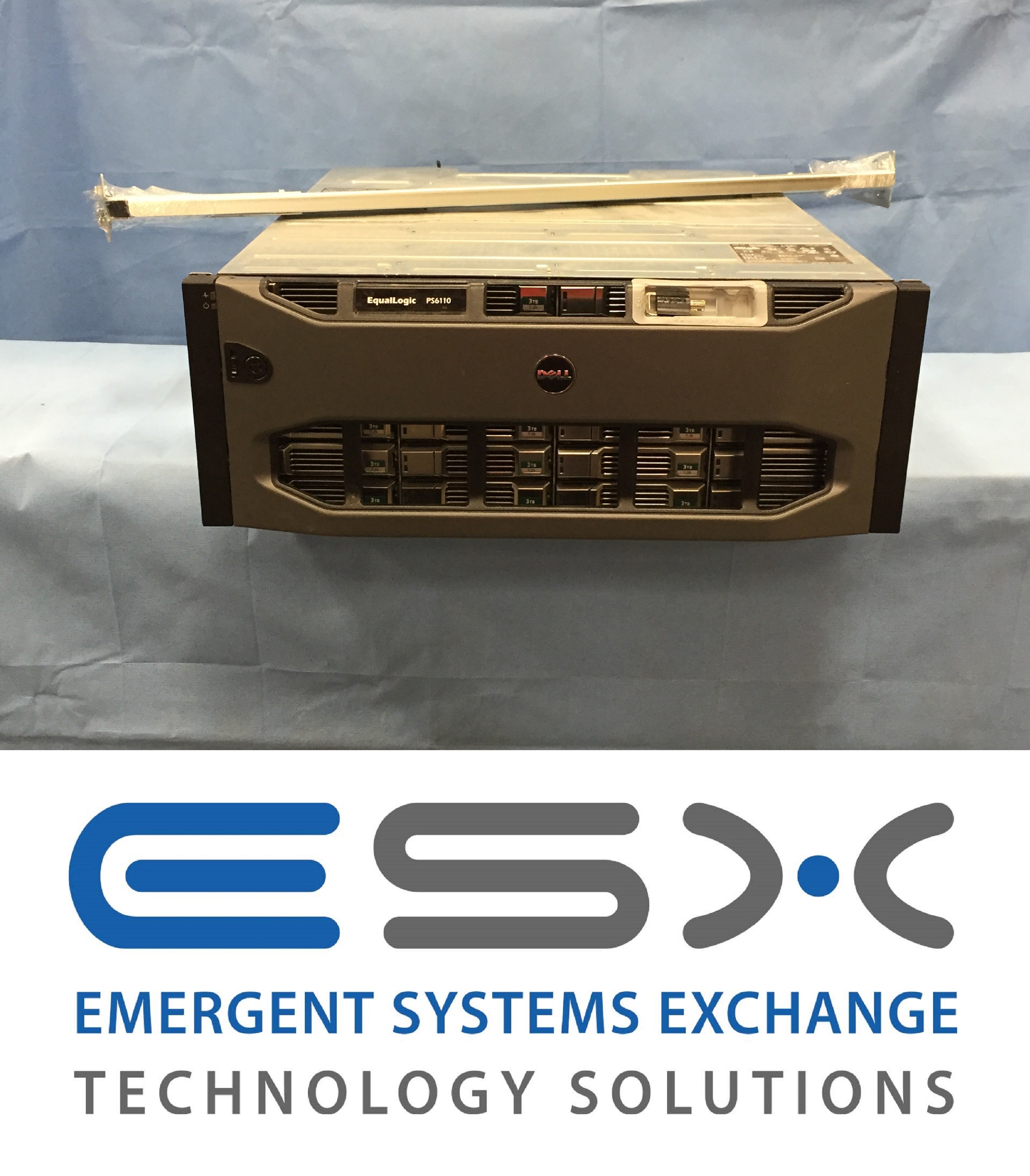 Dell EqualLogic PS6110XV 24 x 600GB 15K SAS HDDs 10G Connectivity