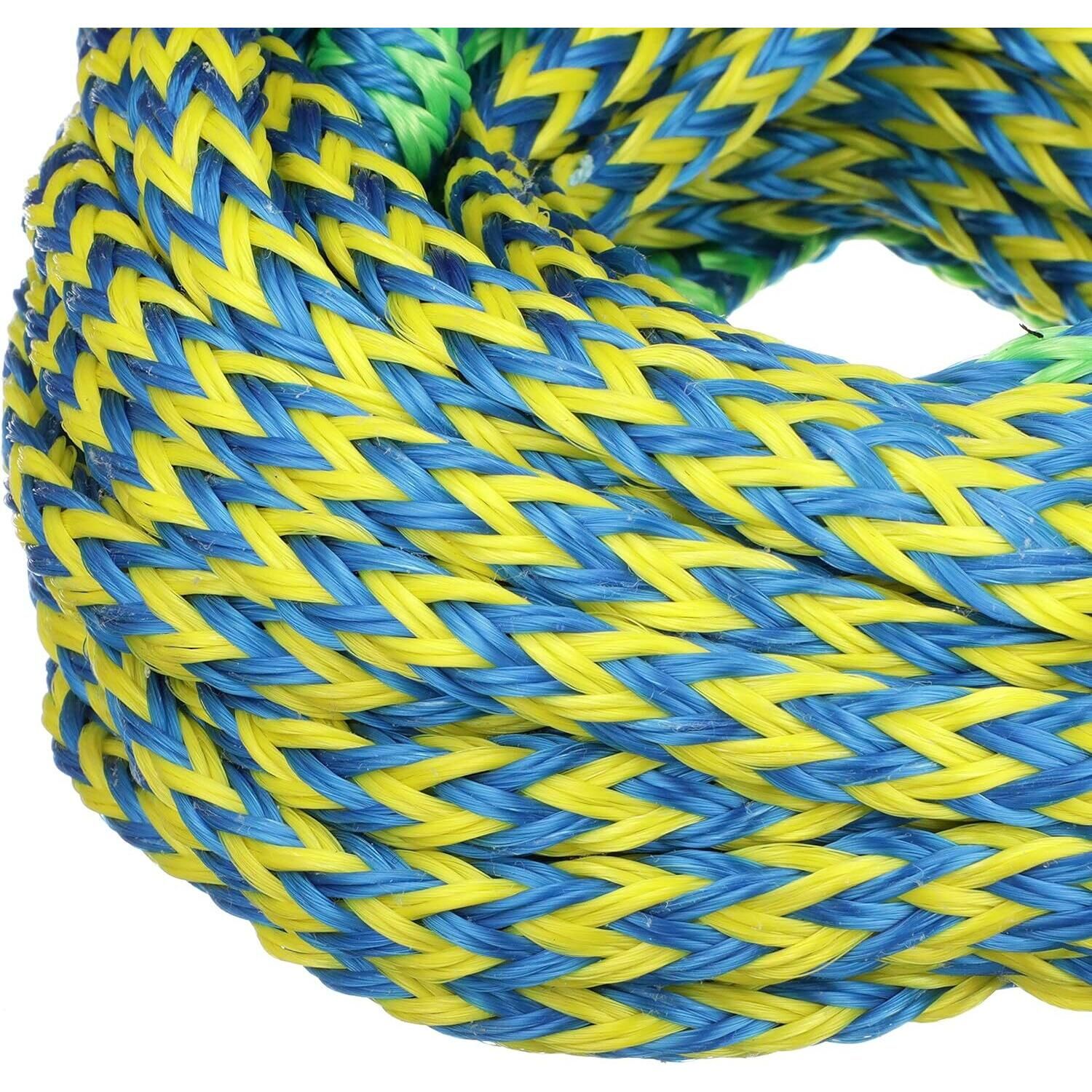 Seachoice 86767 2-Section Tube Tow Rope, 60', Tows Up to 4 Riders