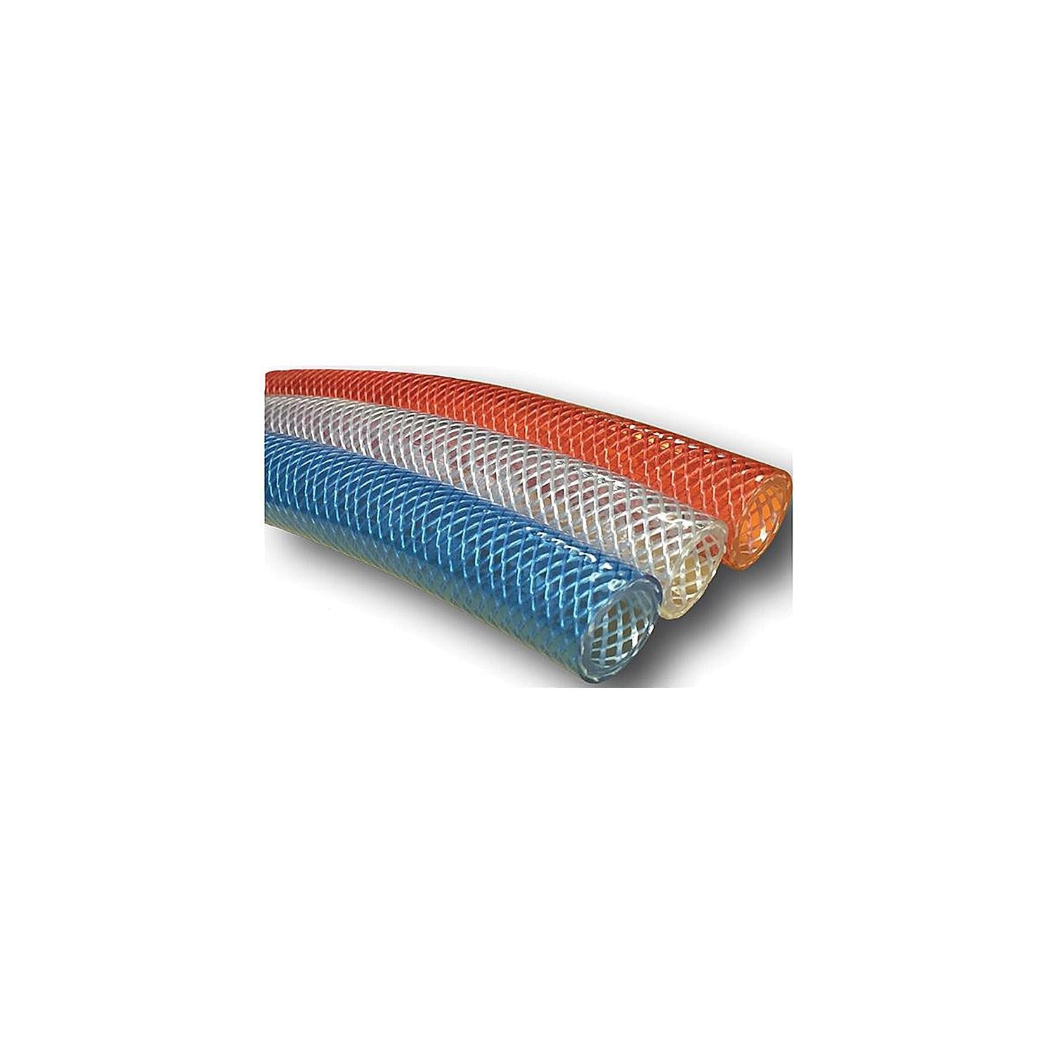 Trident Marine 165-0586 PVC Blue Transparent Cover 5/8" x 50'
