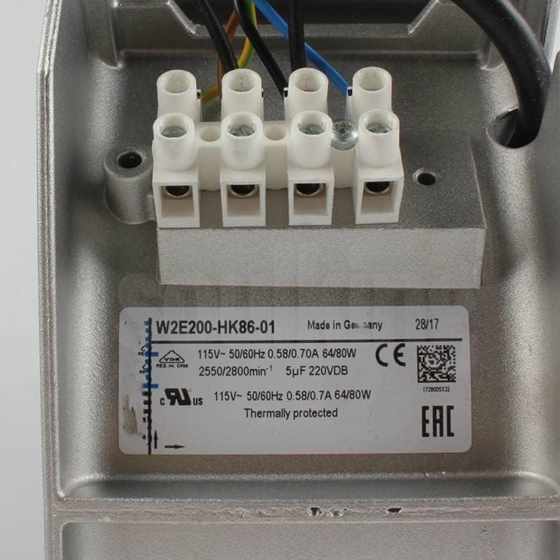 W2E200-HK86-01 115V 64/80W 225×225×80mm Cabinet Cooling Fan for W2E200-HK86-01 Fan