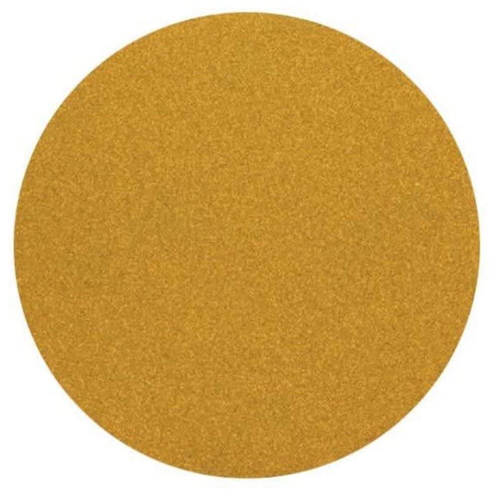 Seachoice 91966 Gold Aluminum Oxide Hook & Loop Disc, Grade: P80B