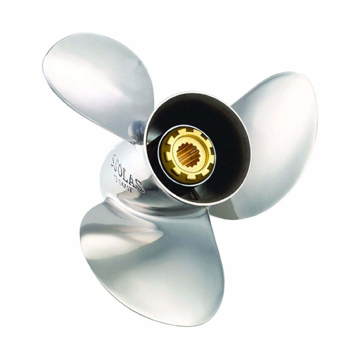Solas Propeller 3331-110-15 Solas New Saturn SS 3-Blade Propeller for Yamaha