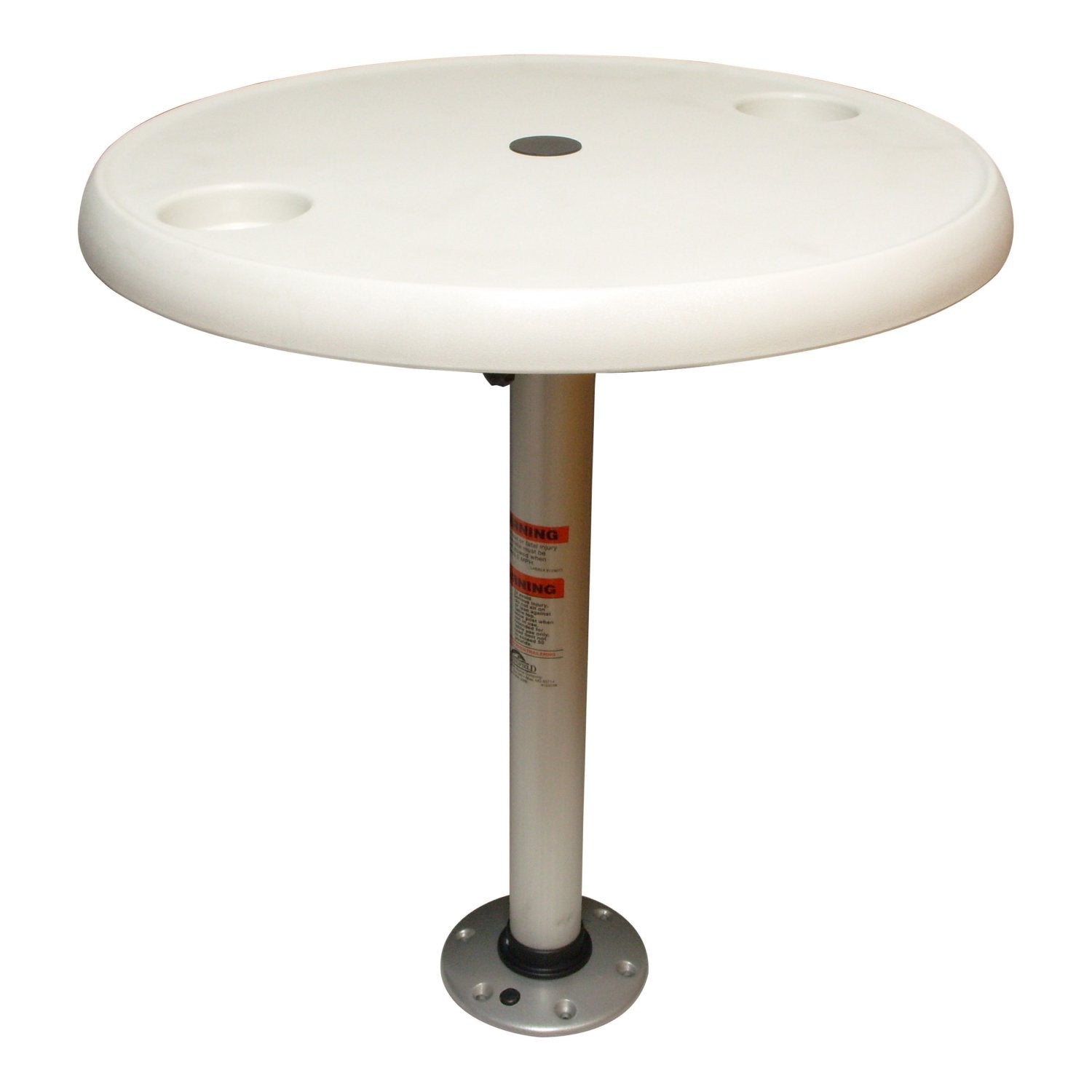 Springfield 1690102 Thread-Lock Package, 24" Round Table, W/O Umbrella Socket, Pedestal Set & Table Top