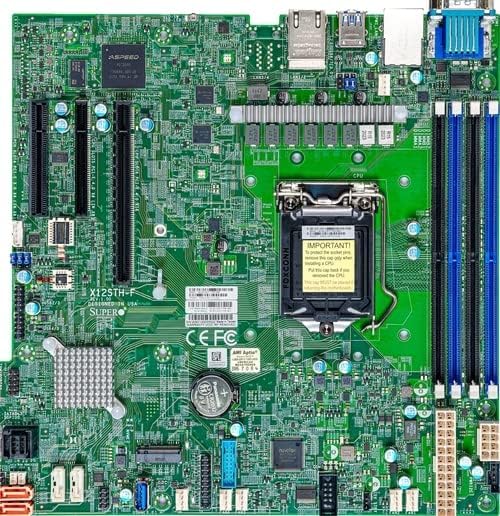 SUPERMICRO MBD-X12STH-F-B Micro-ATX Server Motherboard LGA 1200 Intel C256|B0BZHC2GDV