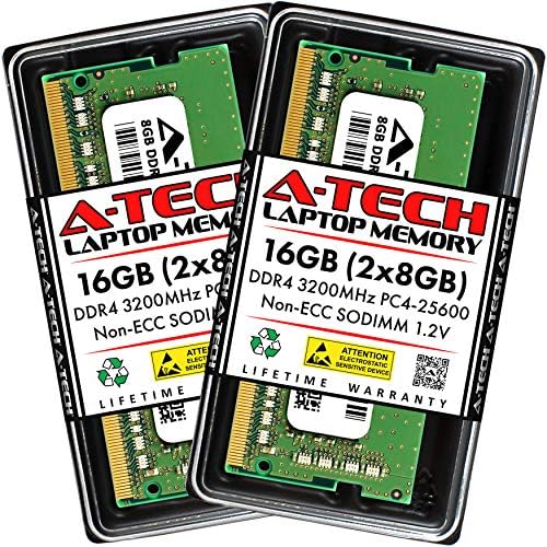 A-Tech 32GB RAM for QNAP TVS-h874 NAS | DDR4 3200MHz PC4-25600 SODIMM 2Rx8 1.2V 260-Pin Non-ECC SO-DIMM Memory Upgrade|B0CF44DK9T