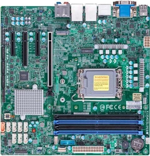 Supermicro X13SAQ Intel Q670E Single Socket LGA-1700 DDR5 Motherboard Full Warranty