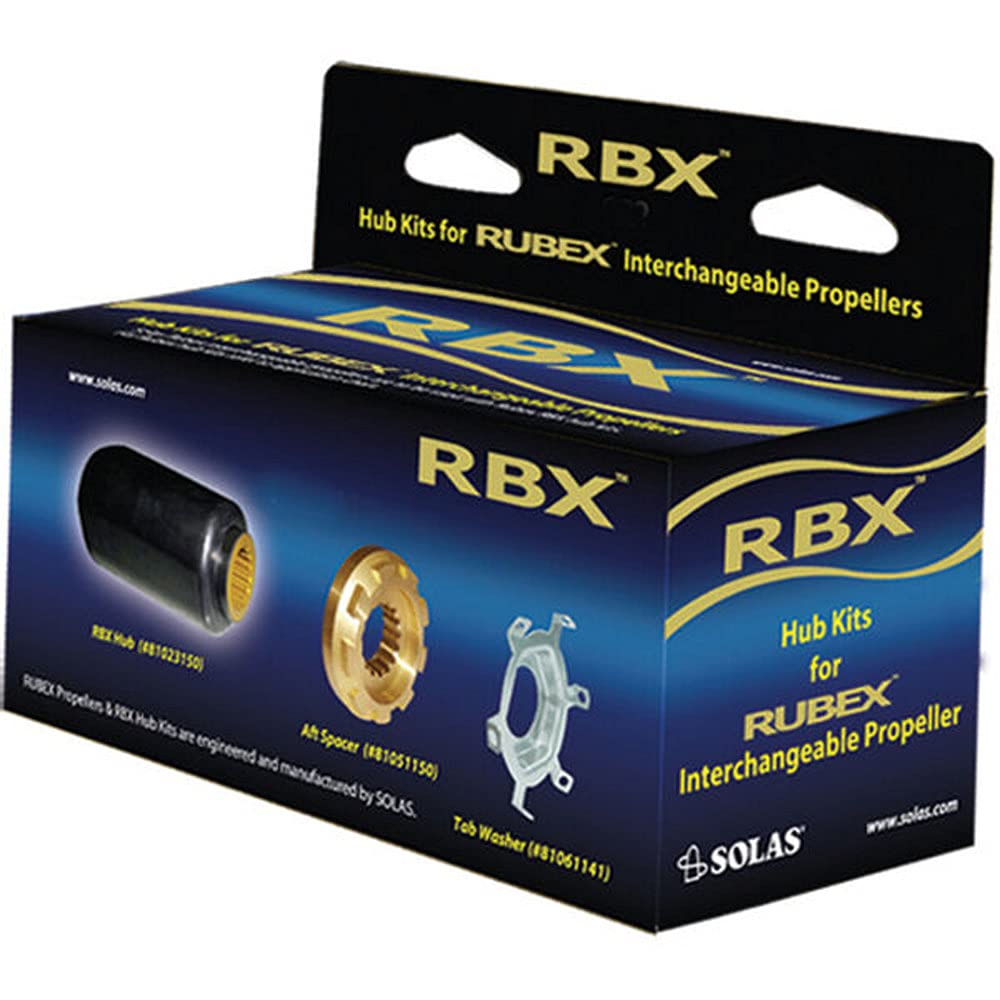 Solas Propeller RBX-127 Solas 17039300 Interchangeable Hub Kit for Rubex, Propeller, E+ Series
