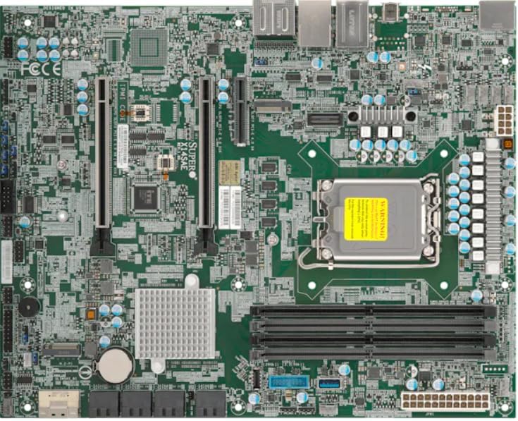 Supermicro X14SAE Bulk LGA-1851 Workstation Board | Intel Core Ultra 9/7/5 | 256GB DDR5 | PCIe 5.0 & 4.0 | Dual M.2 | 2.5G & 1G LAN | AMT/vPro