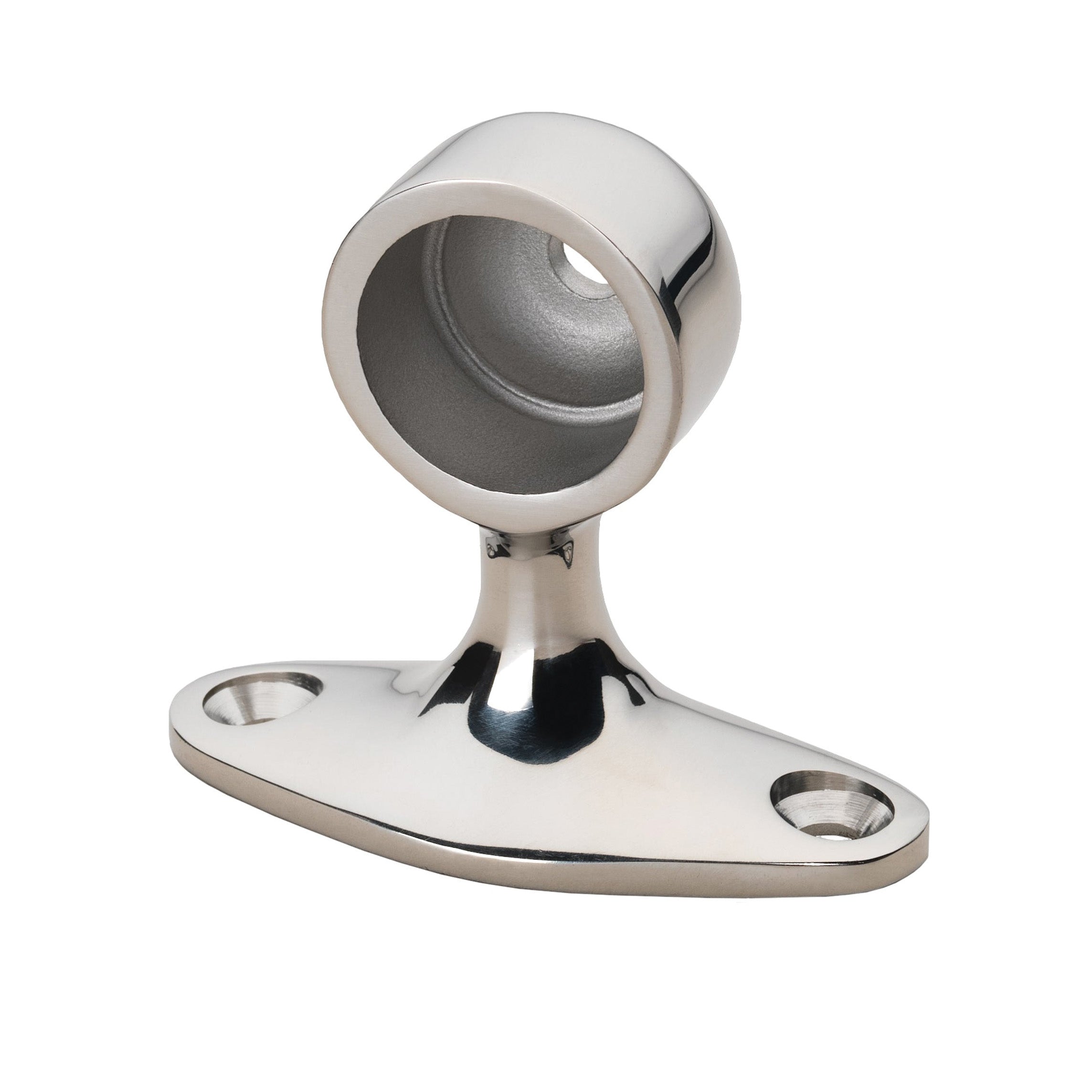 Whitecap 6279 6280 90 Degree Handrail Stanchion Center and End 7/8 Inch Tube 1-1/2 Inch Height