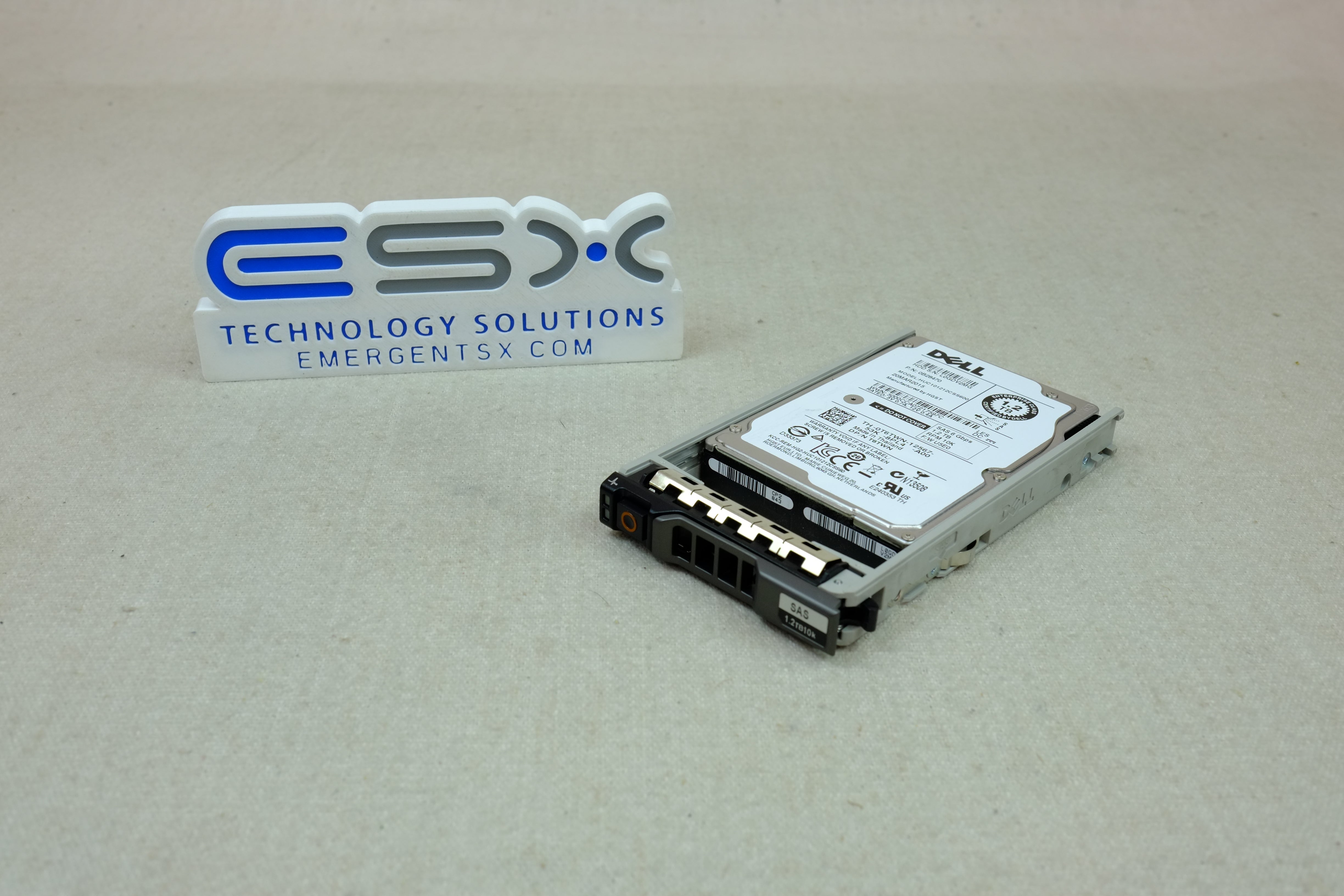 Dell T6TWN 1.2TB 10k 6Gb/s 2.5” SAS Hard Drive HUC101212CSS600