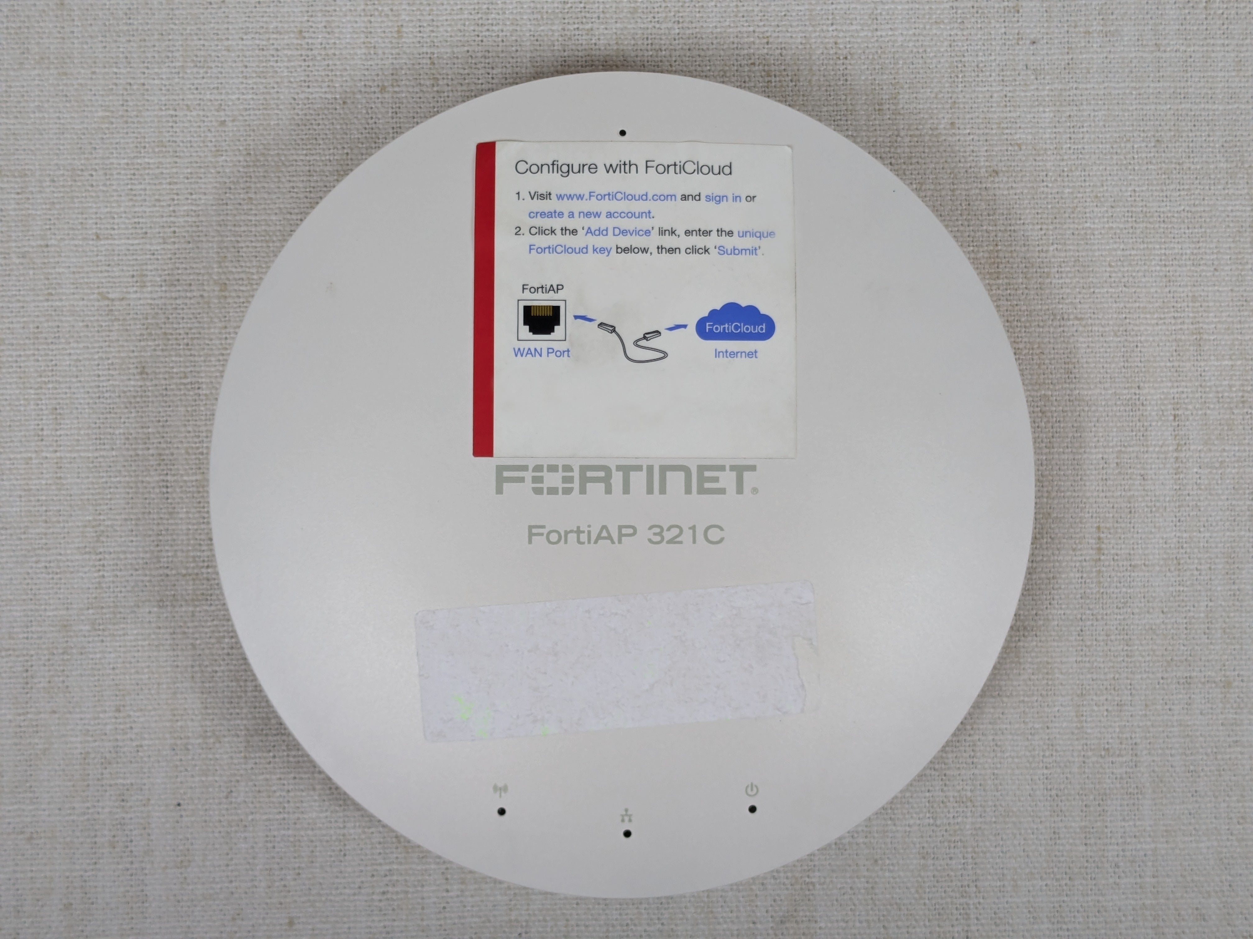 Fortinet FAP-321C-A 802.11ac Indoor Wireless Access Point