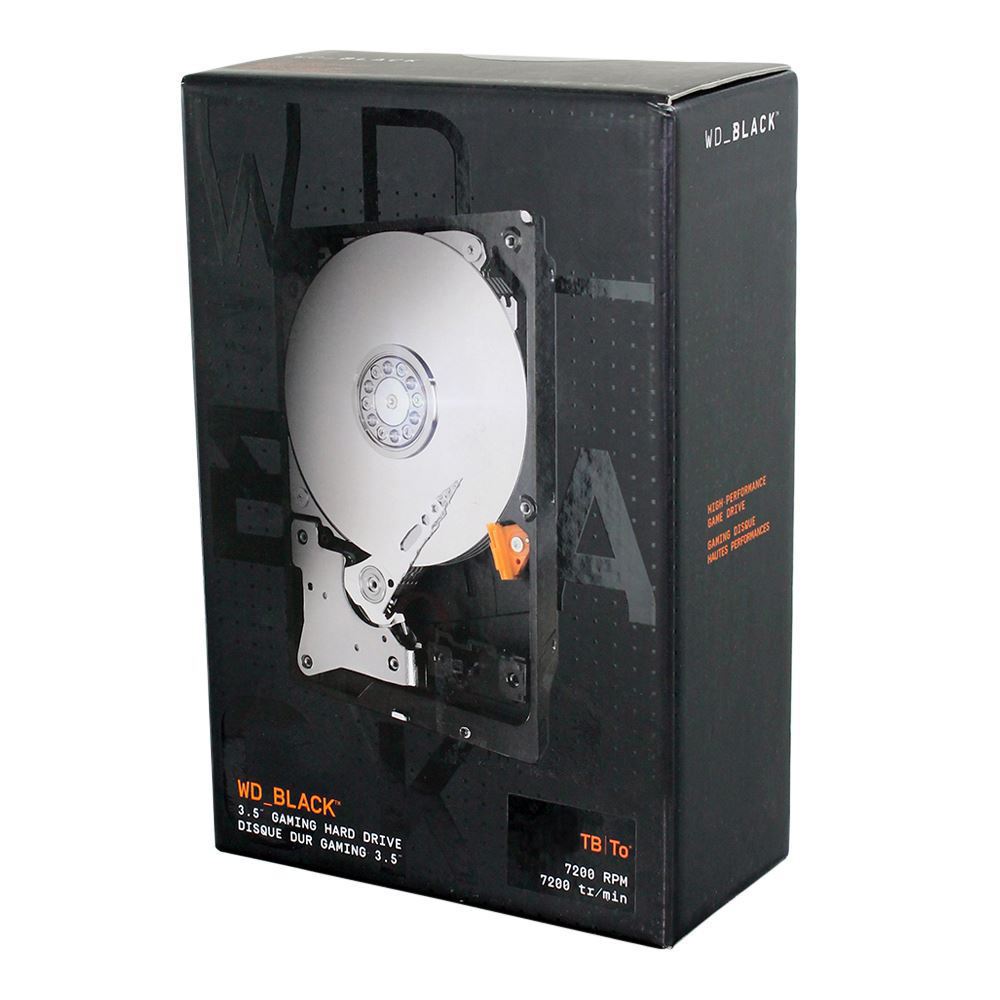WD Black 10TB 7200 RPM SATA III 6Gb/s 3.5" Internal Enterprise CMR Hard Drive