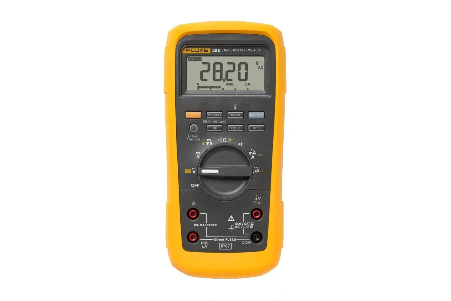 FLUKE-28II TRMS Rugged IP67 Digital Multimeter