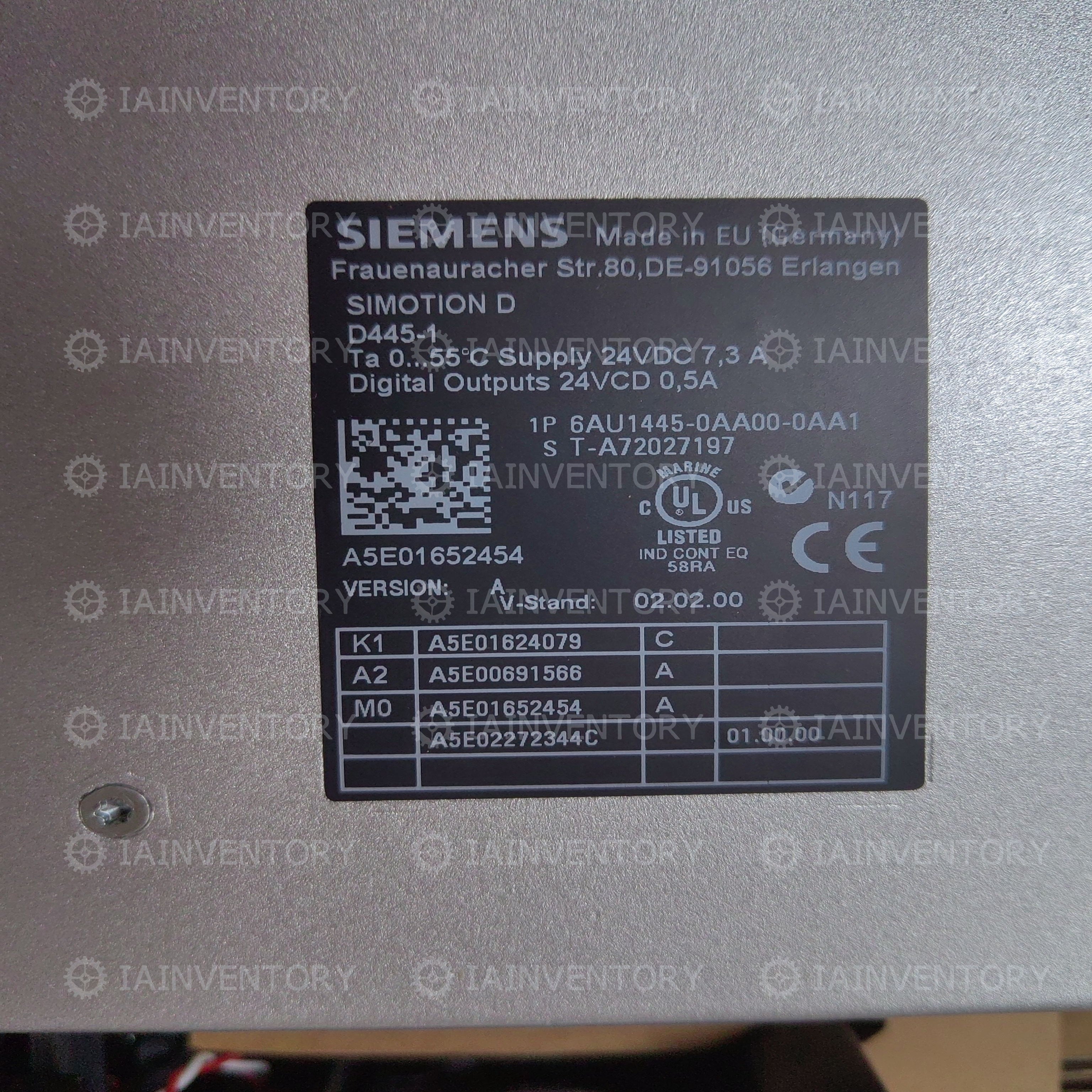 SIEMENS 6AU1445-0AA00-0AA1