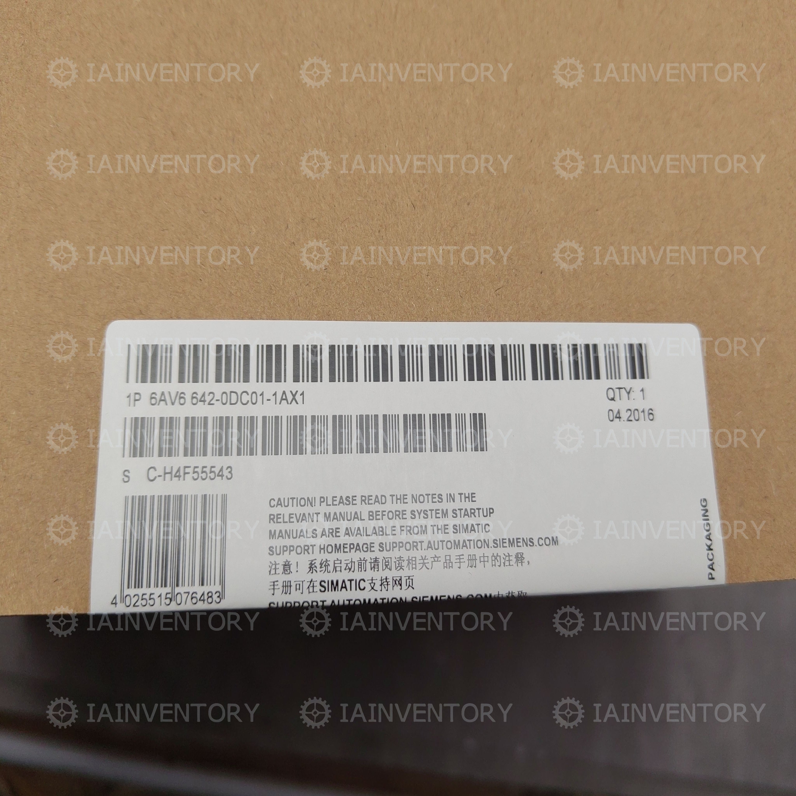 Siemens 6AV6642-0DC01-1AX1
