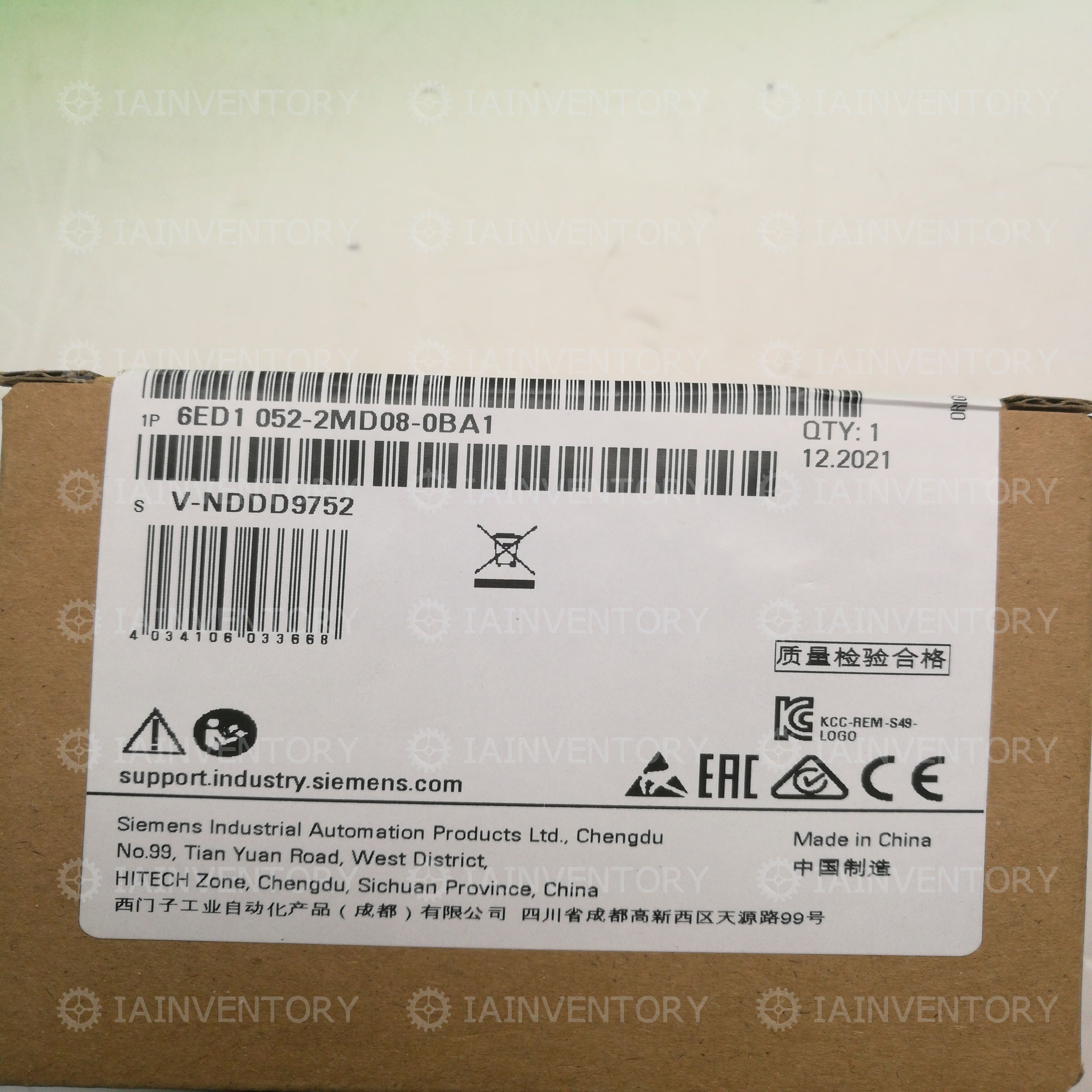 Siemens 6ED1 052-2MD08-0BA1 6ED1052-2MD08-0BA1