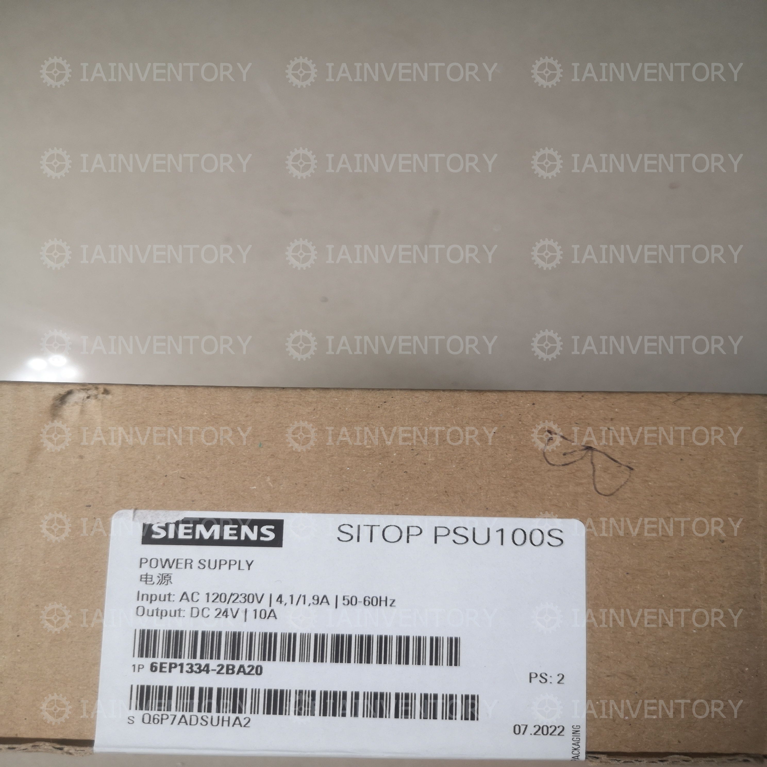 Siemens 6EP1334-2BA20 Power Supply 6EP1 334-2BA20