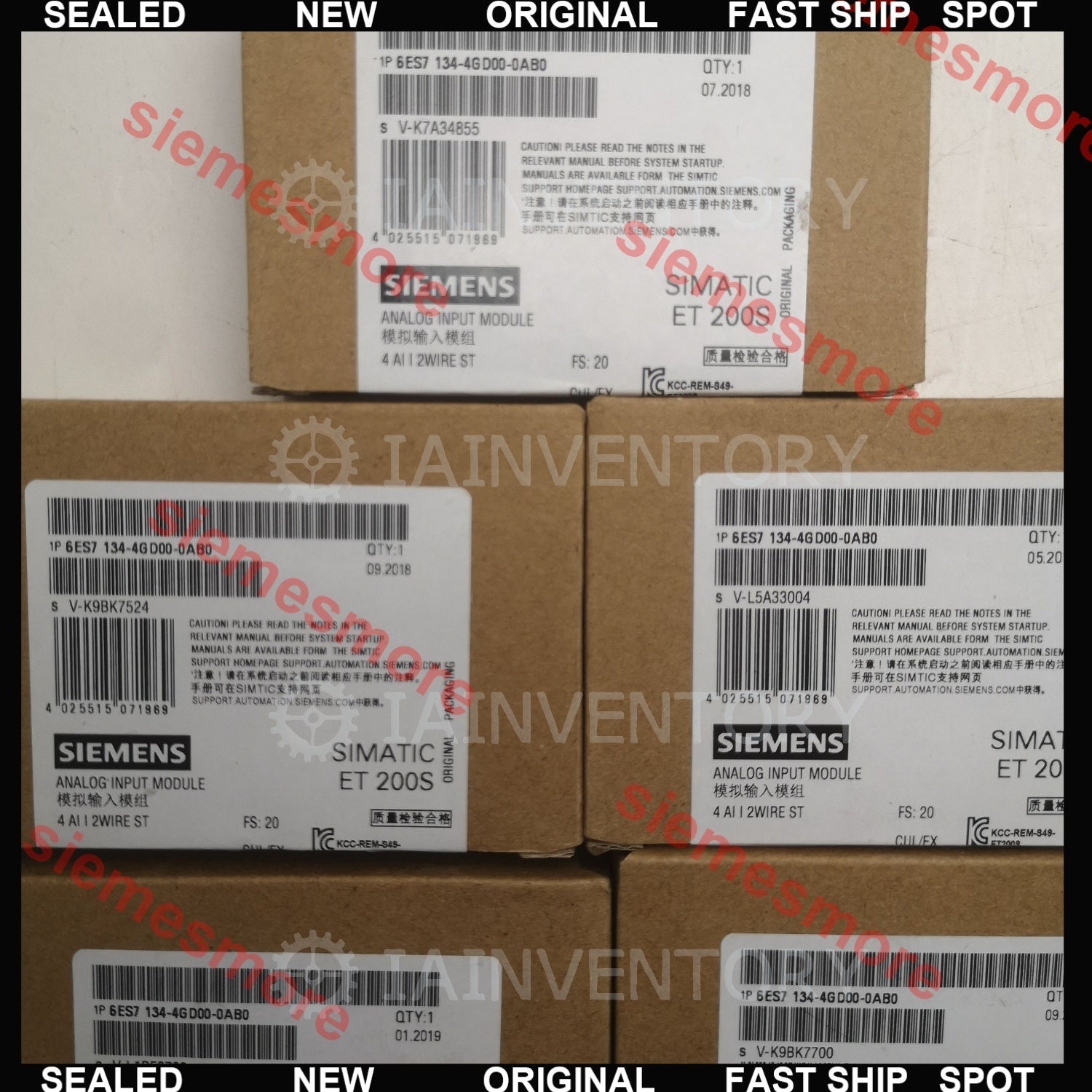 Siemens 6ES7 134-4GD00-0AB0 PLC Electron Module