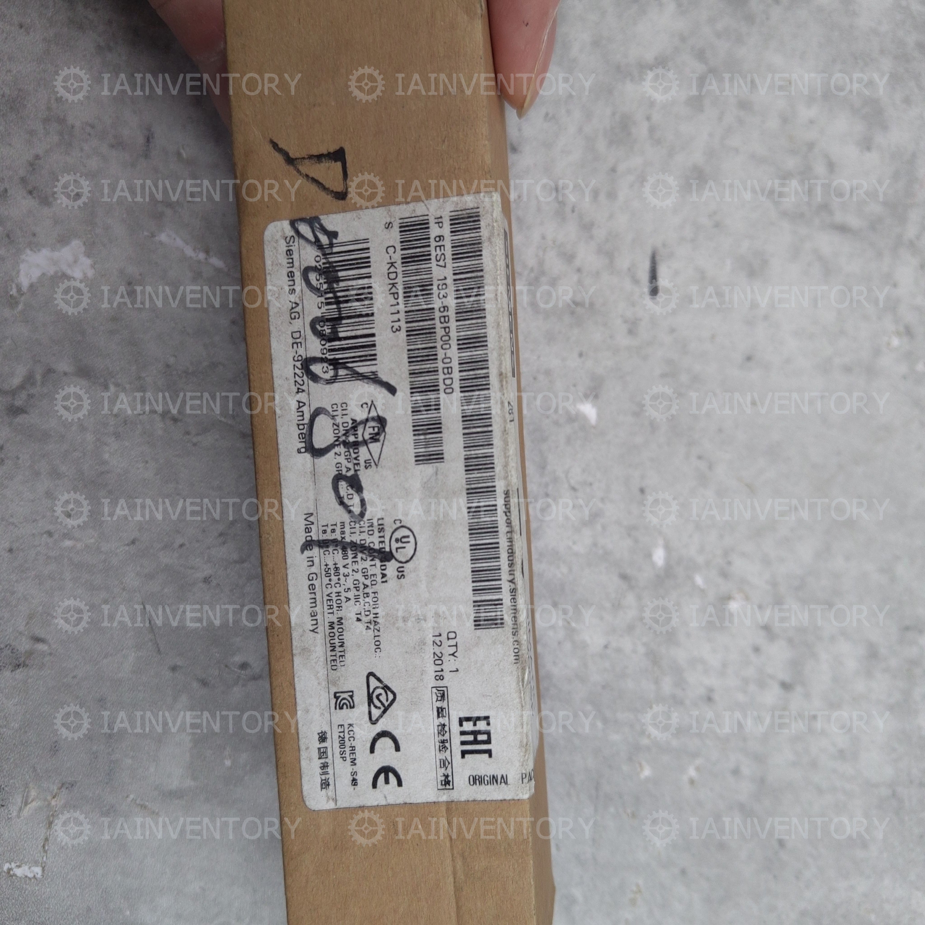Siemens 6ES7193-6BP00-0BD0