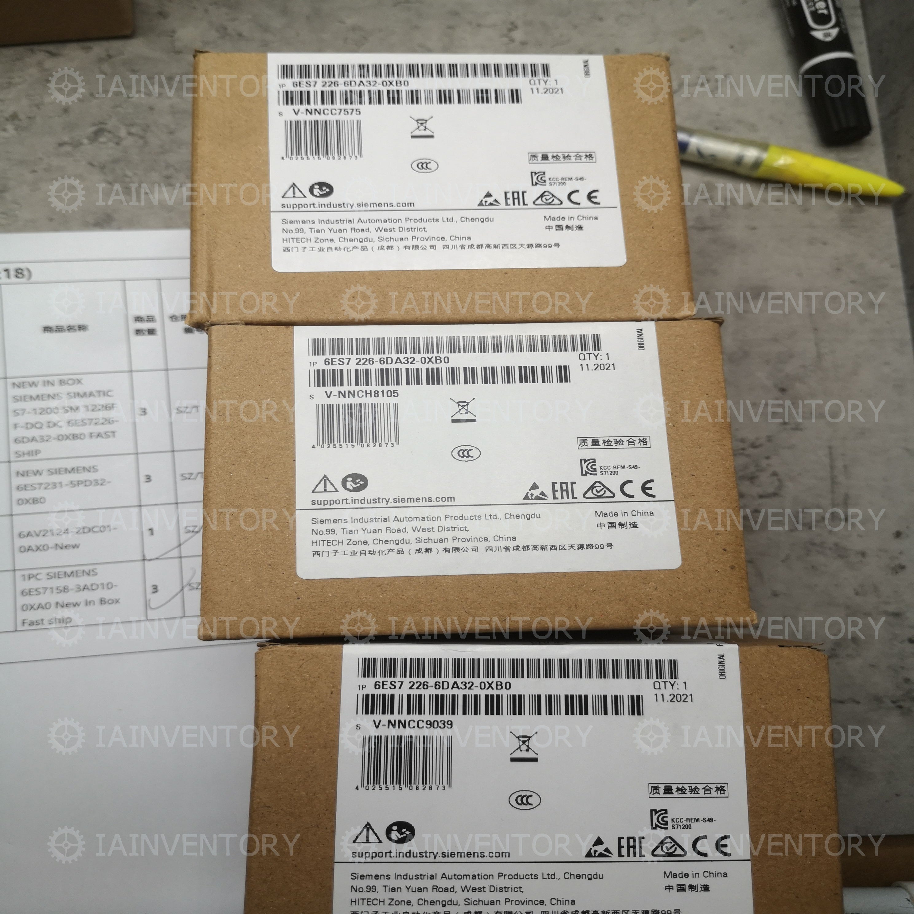 Siemens 6ES7226-6DA32-0XB0 SINAMICS 6ES7 226-6DA32-0XB0