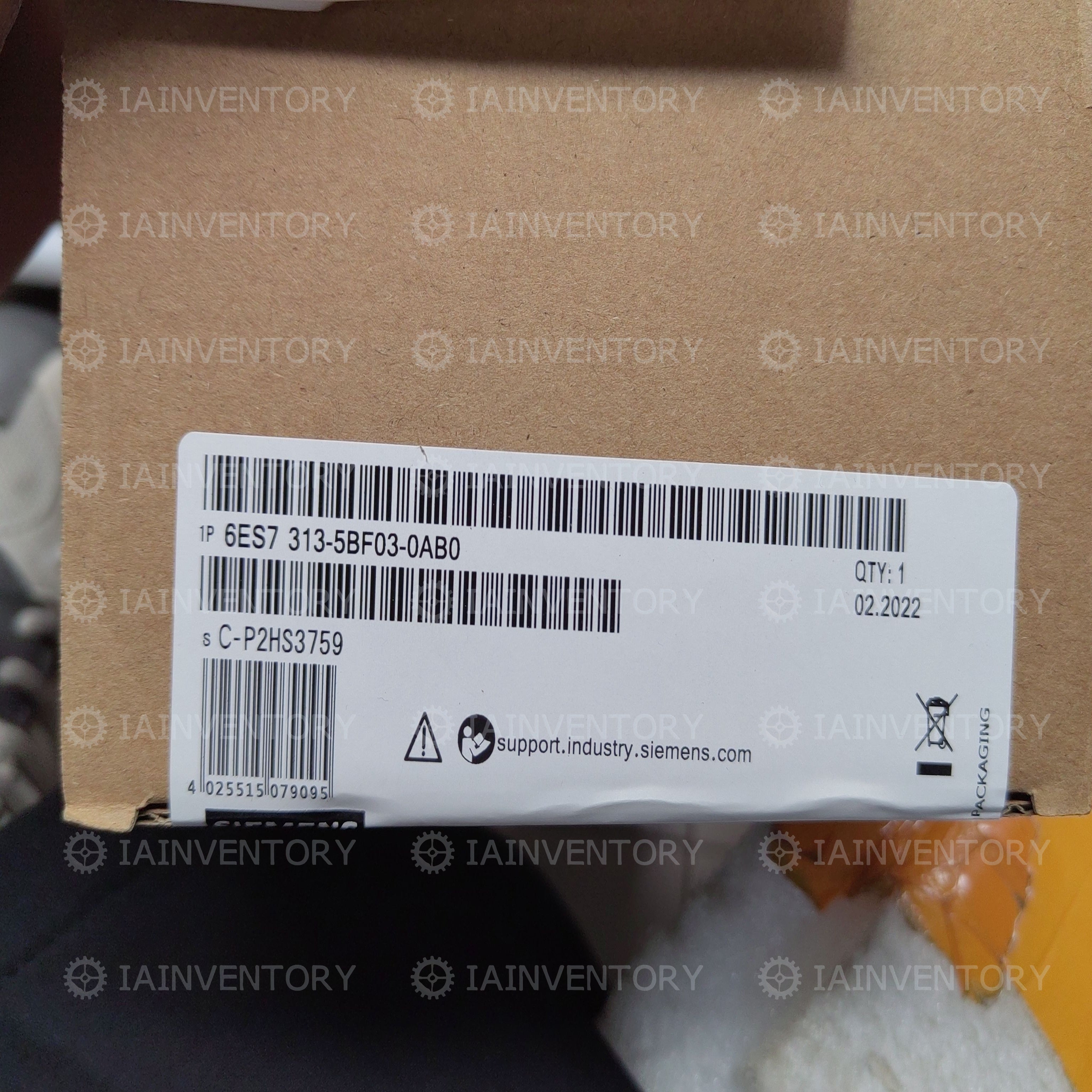 Siemens 6ES7313-5BF03-0AB0 CPU Module 6ES7 313-5BF03-0AB0
