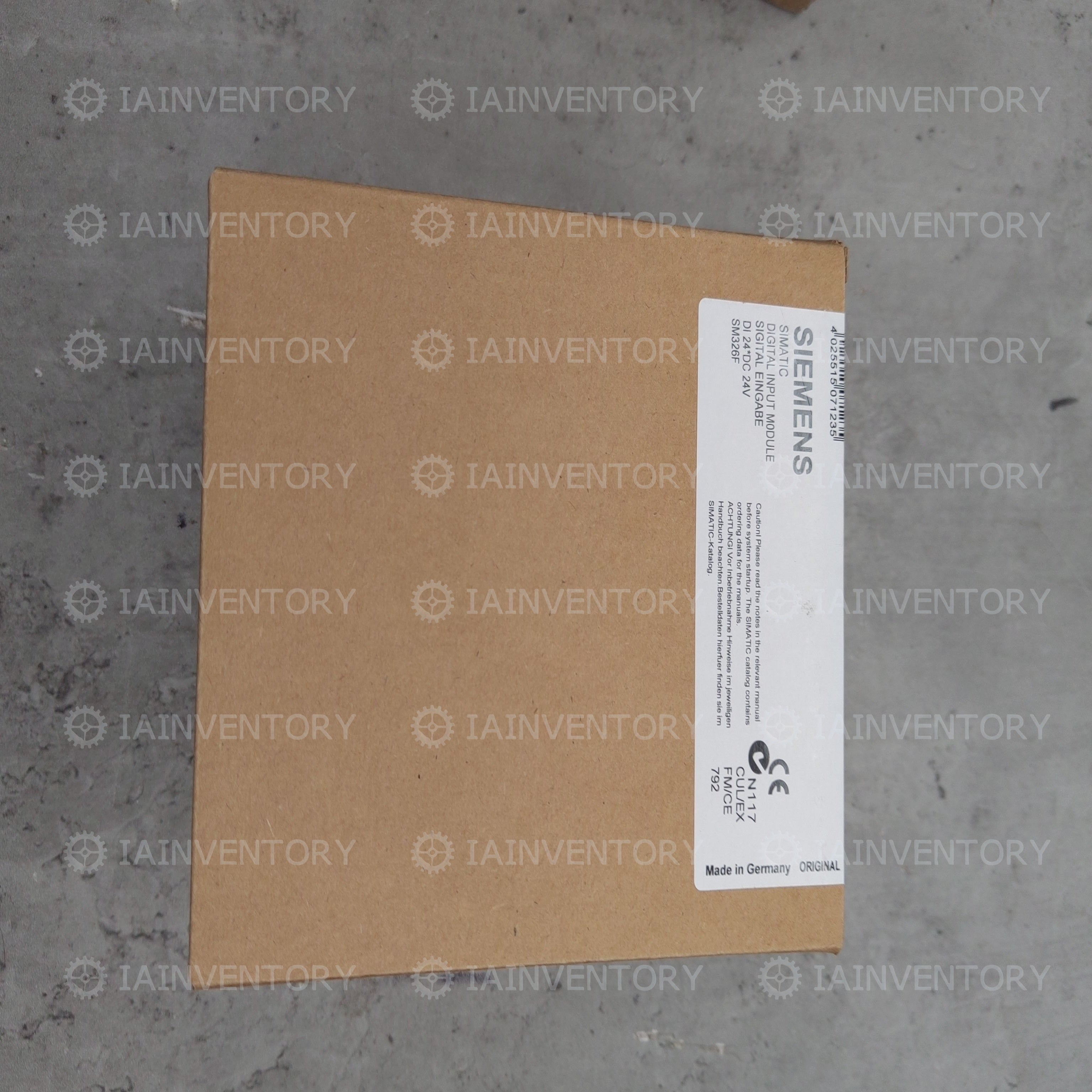 Siemens 6ES7326-1BK01-0AB0 Simatic 6ES7 326-1BK01-0AB0
