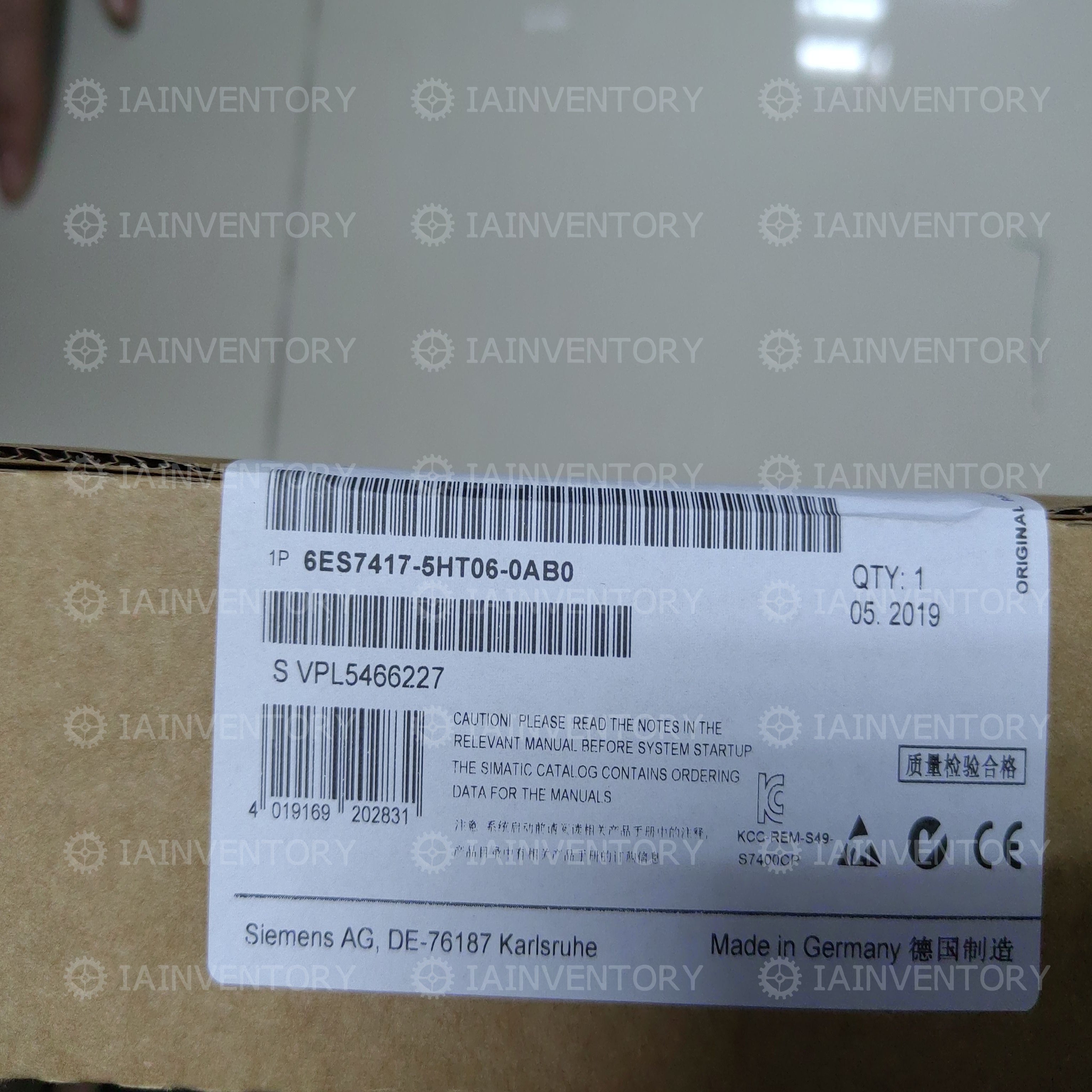 Siemens 6ES7417-5HT06-0AB0