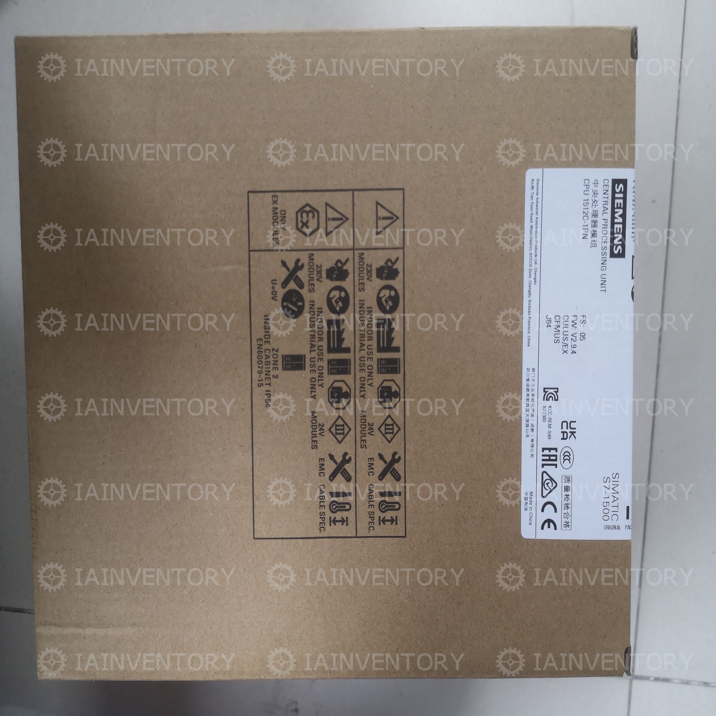 SIEMENS 6ES7512-1CK01-0AB0
