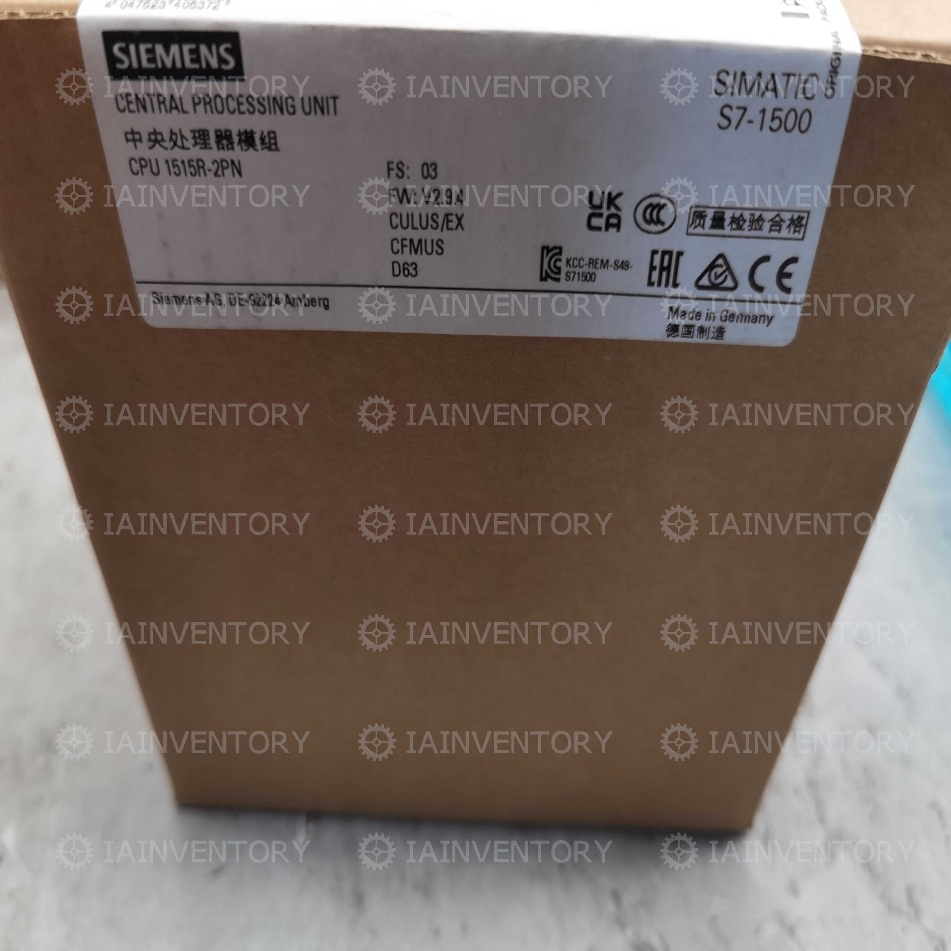 6ES7 515-2RM00-0AB0 SIEMENS 6ES7515-2RM00-0AB0 CPU Unit