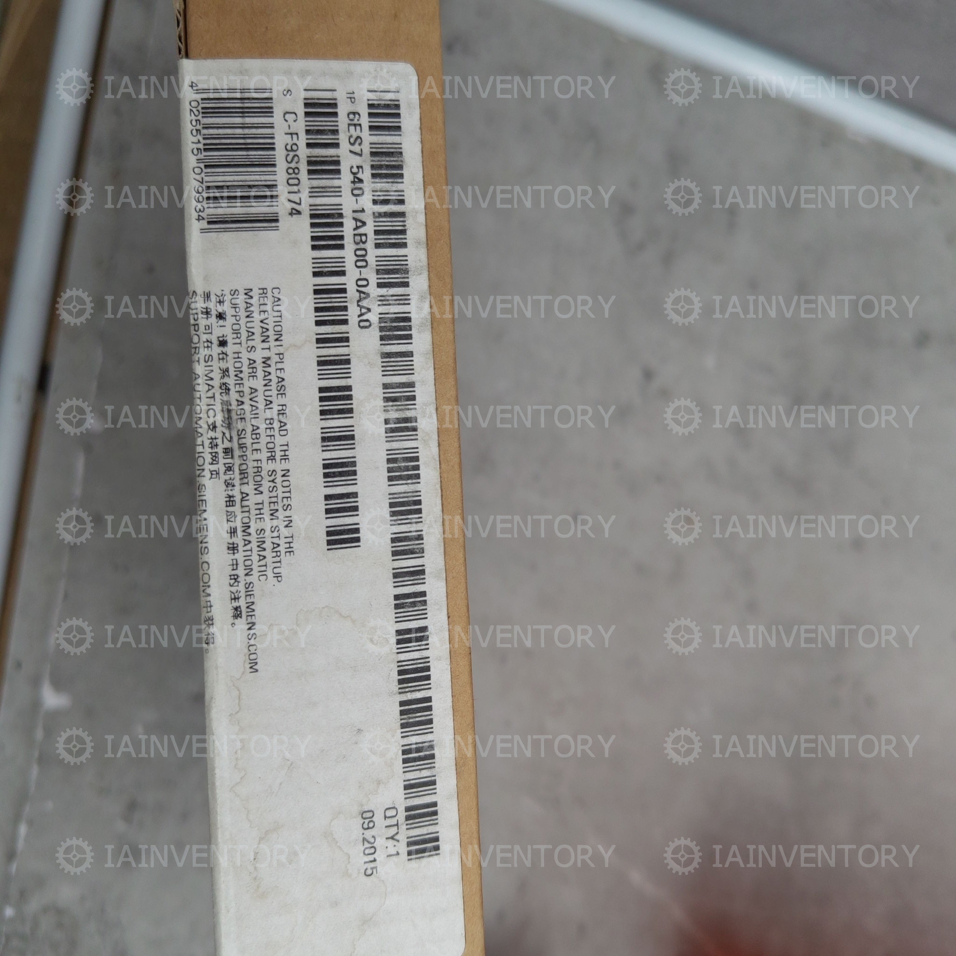 6ES7540-1AB00-0AA0 Siemens Simatic S7-1500 cm PTP 6ES7 540-1AB00-0AA0