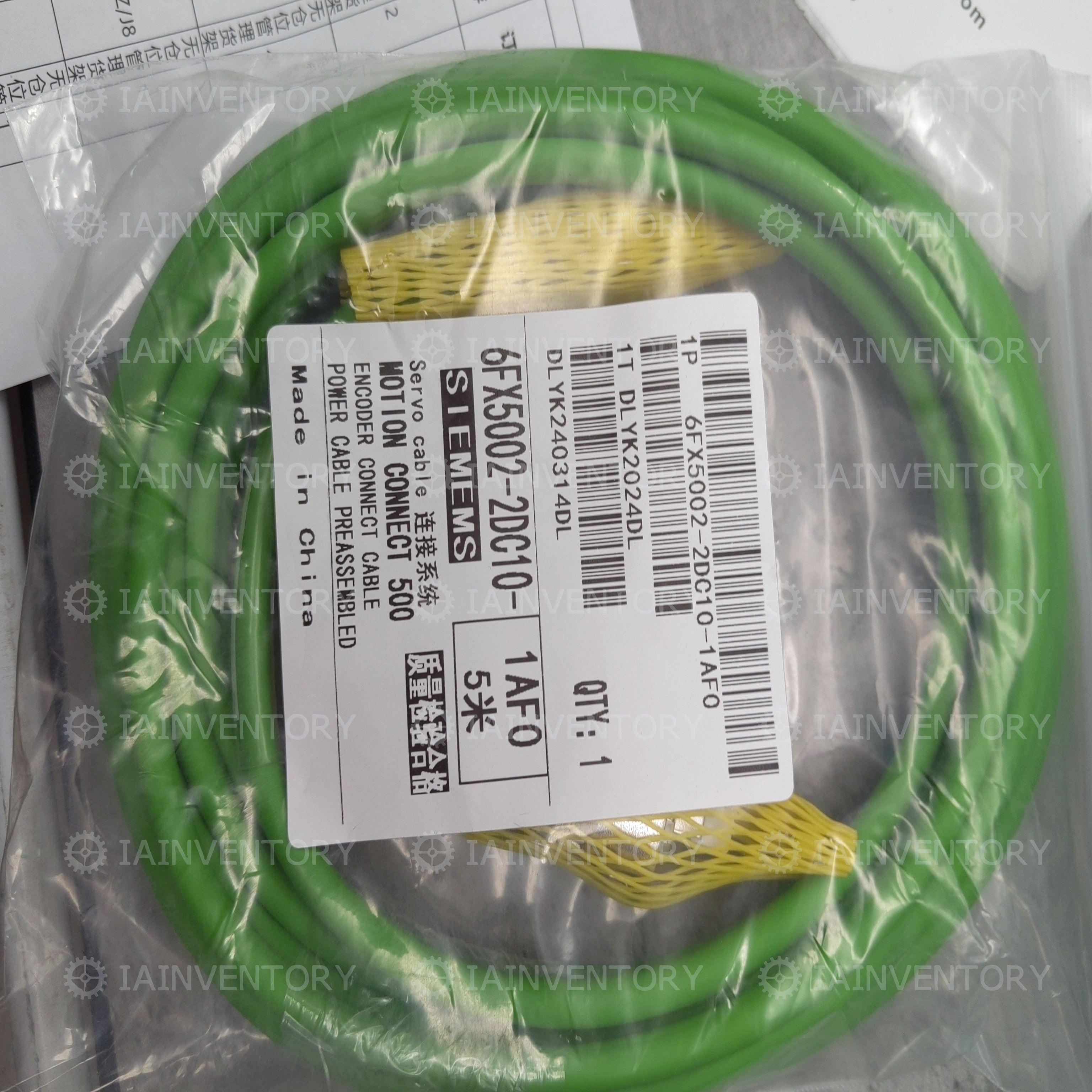 SIEMENS 6FX5002-2DC10-1AF0 Encoder Cable