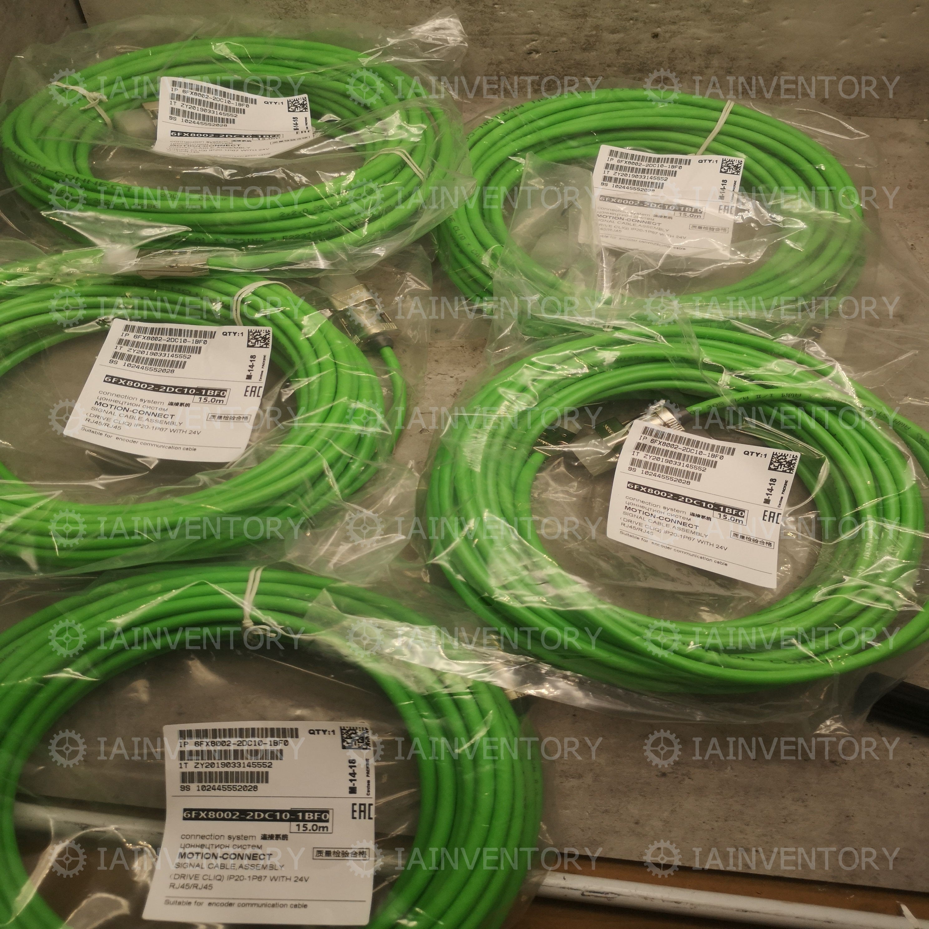 Siemens 6FX8002-2DC10-1BF0 Signal Cable 6FX8 002-2DC10-1BF0