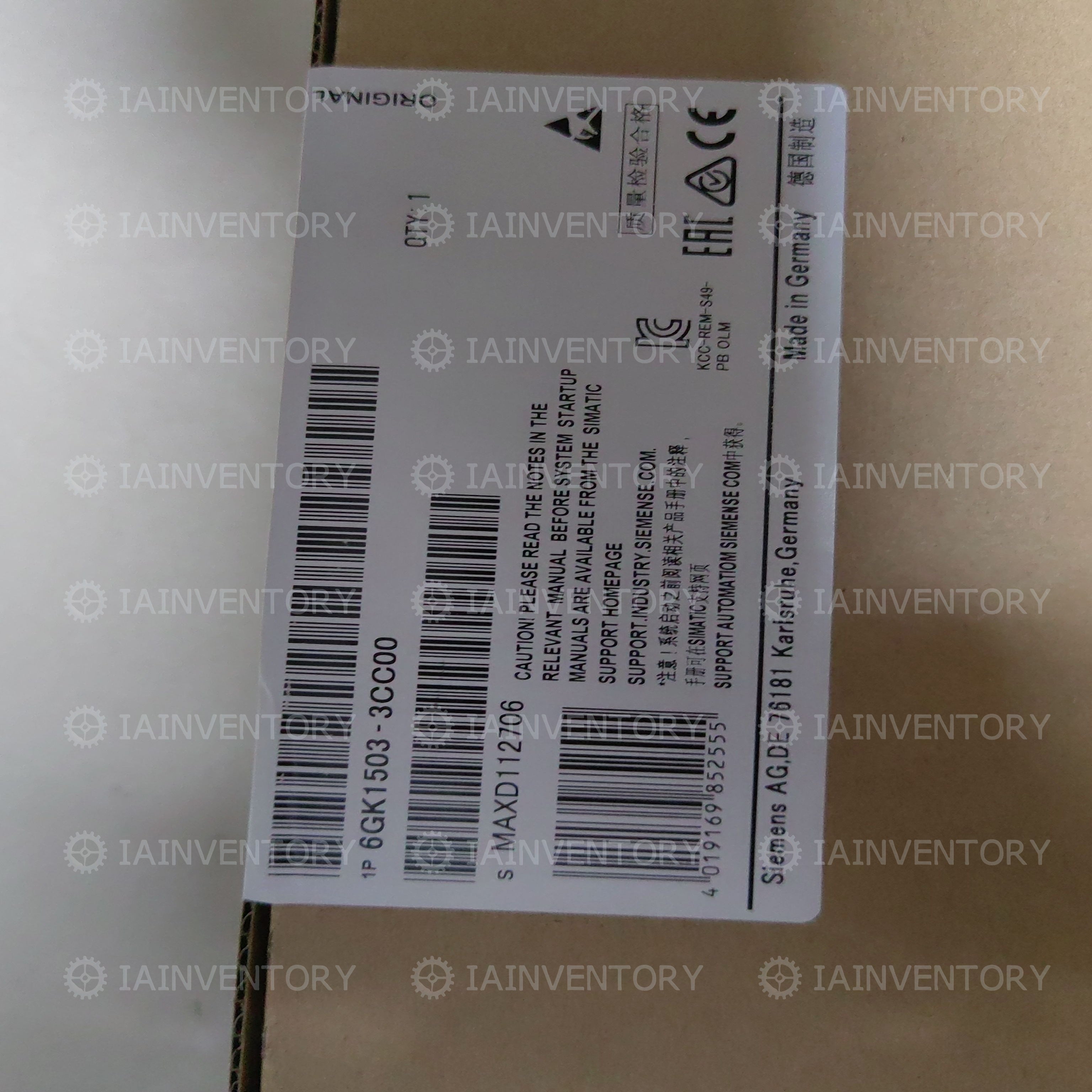 SIEMENS 6GK1503-3CC00 PROFIBUS OLM/G12-1300 V4.0 optical link module