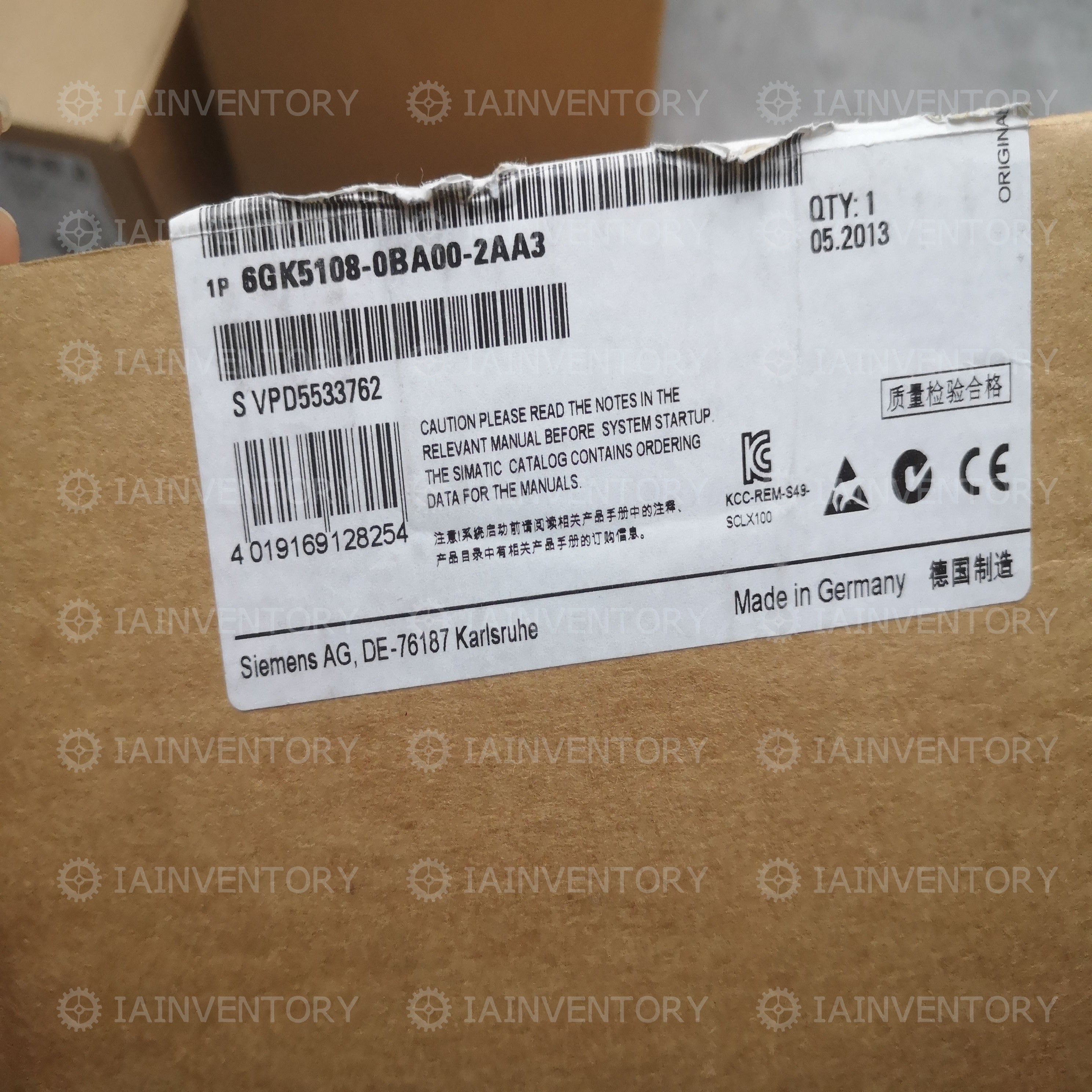 Siemens 6GK5108-0BA00-2AA3 Module