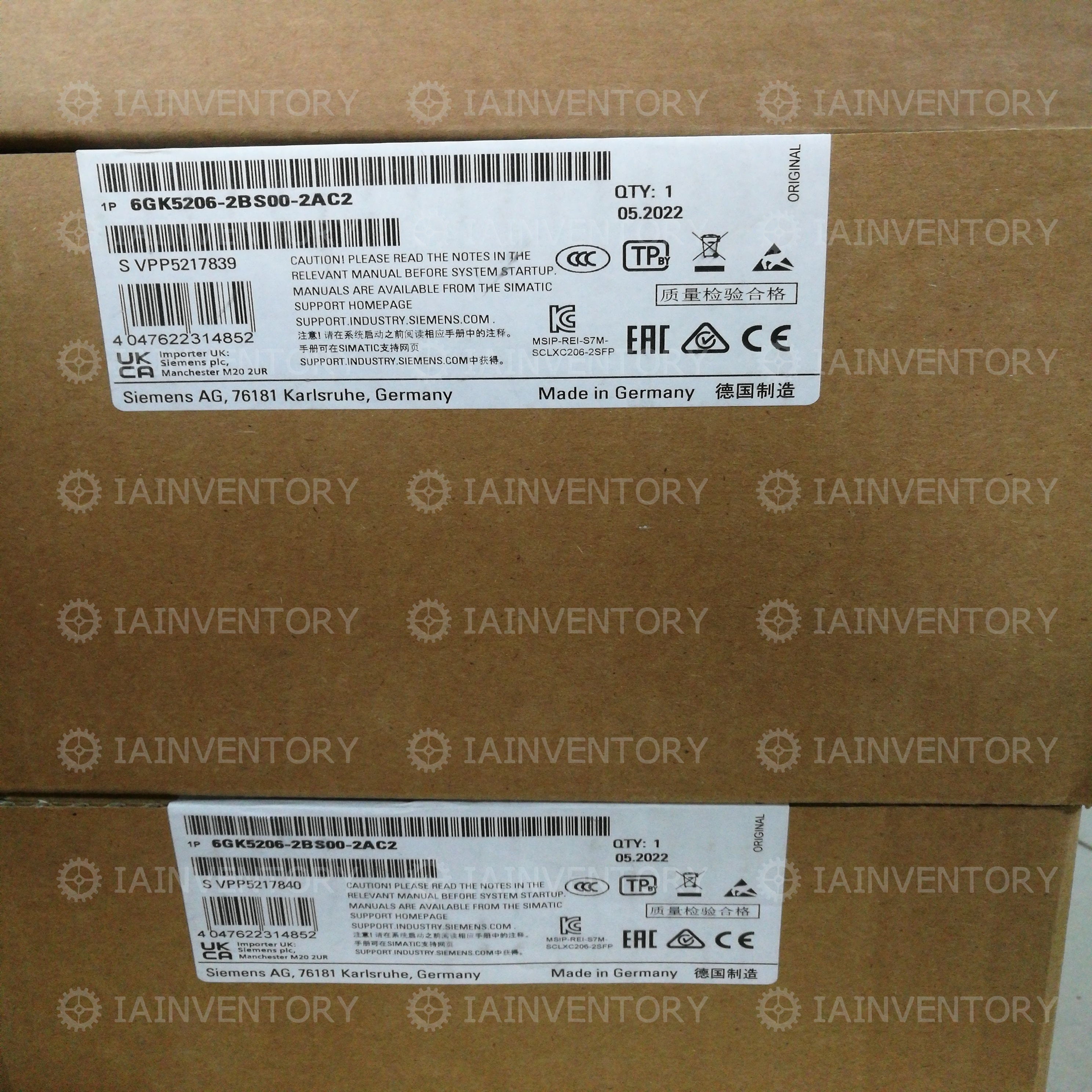 SIEMENS 6GK5206-2BS00-2AC2 6GK5 206-2BS00-2AC2