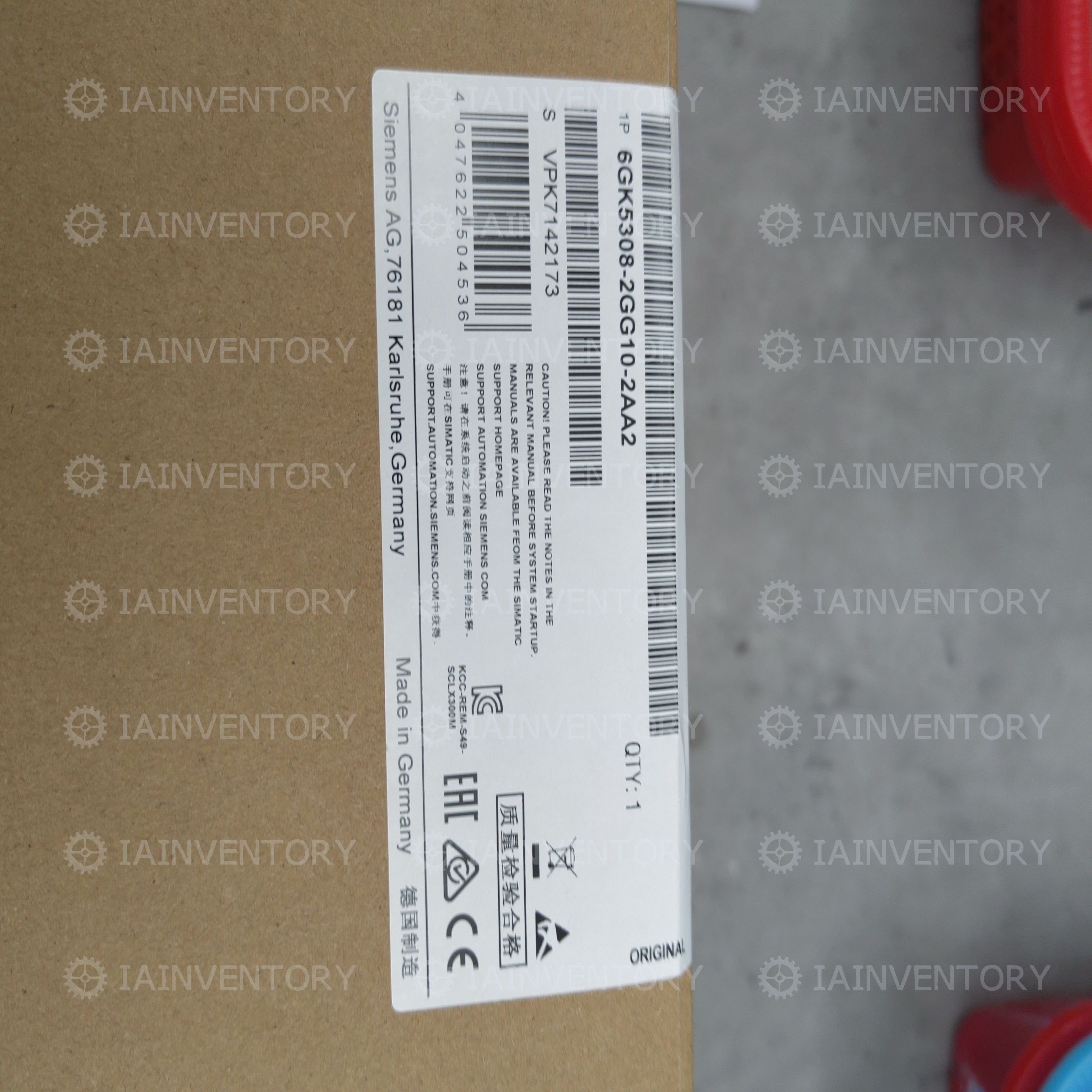 SIEMENS 6GK5308-2GG10-2AA2