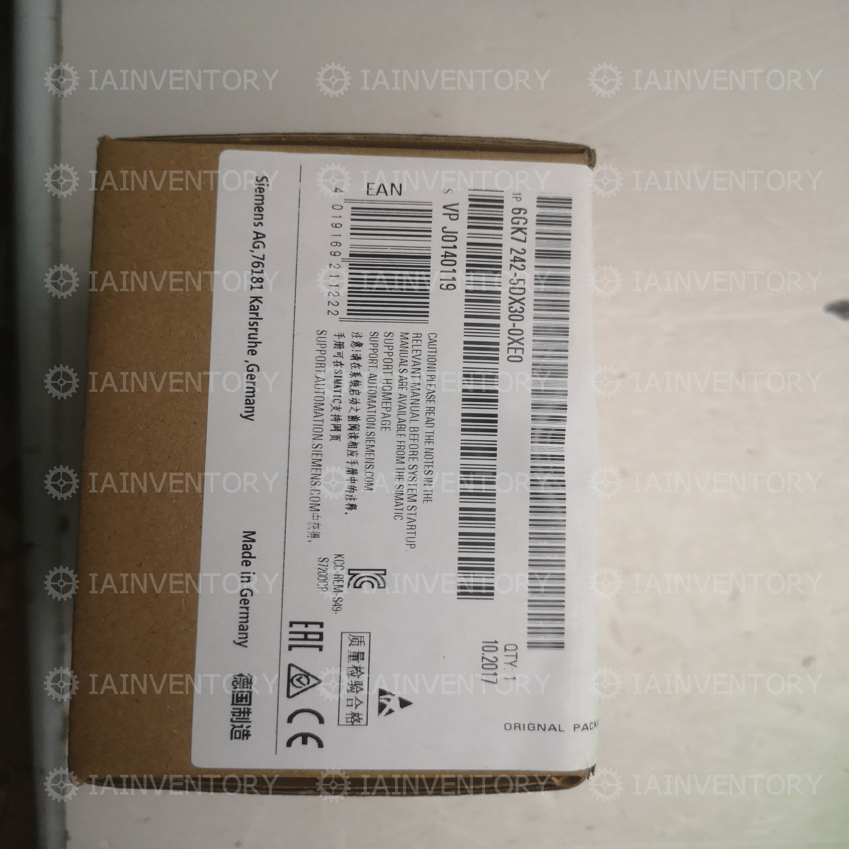 Siemens 6GK7242-5DX30-0XE0 Module 6GK7 242-5DX30-0XE0