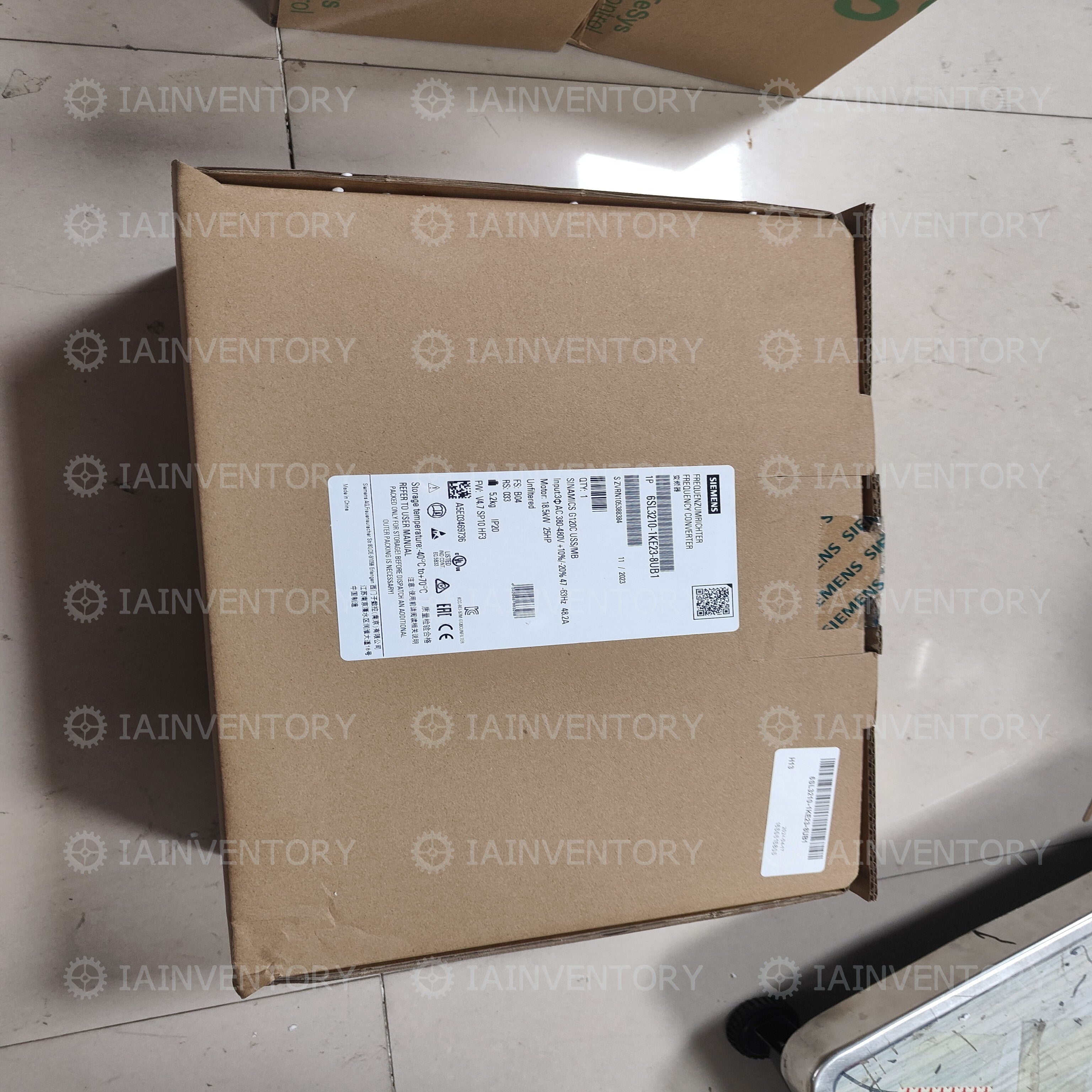 SIEMENS 6SL3210-1KE23-8UB1 SINAMICS G120C