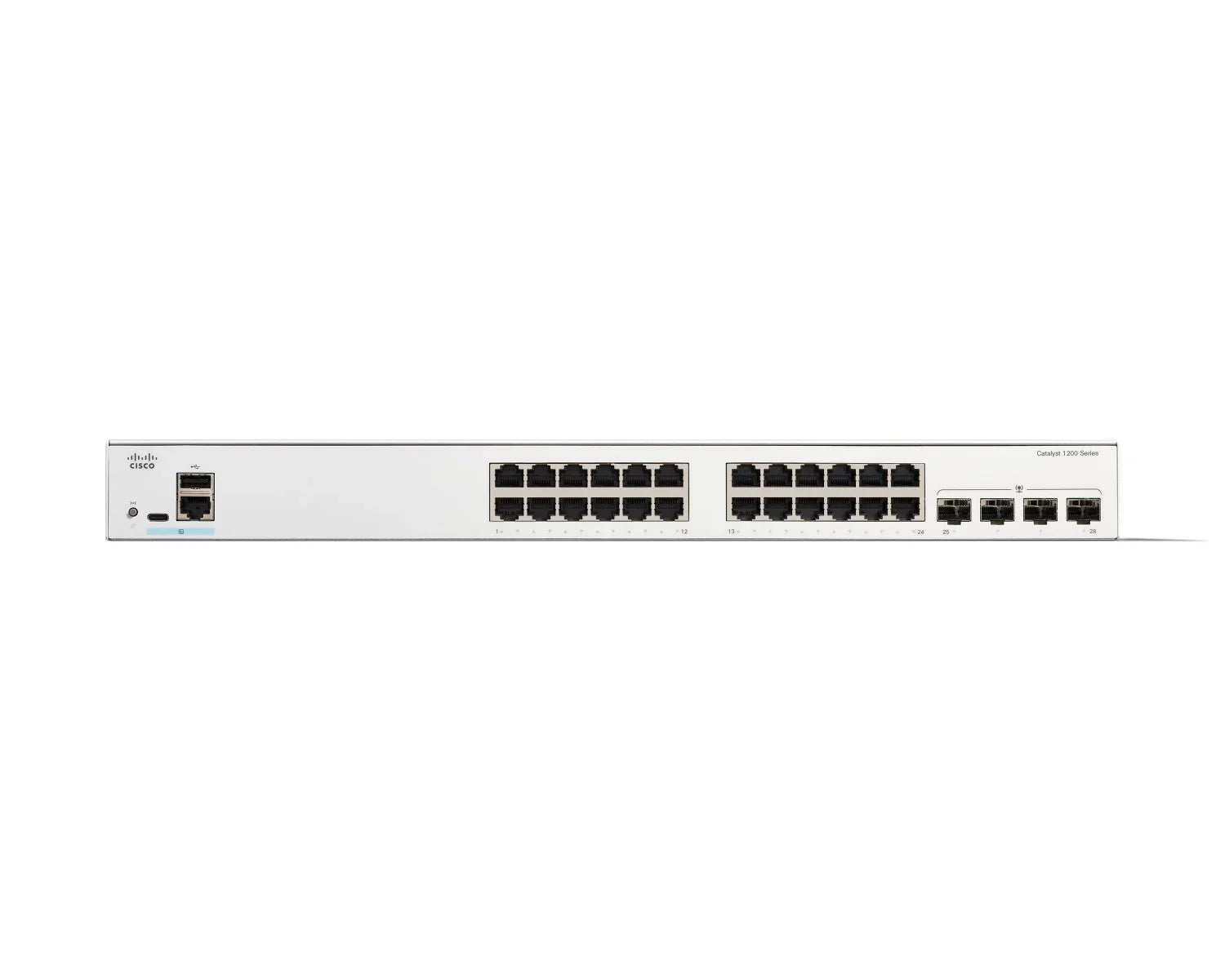 Cisco Catalyst 1200 24x Gigabit 4x SFP Smart Switch (C1200-24T-4G
