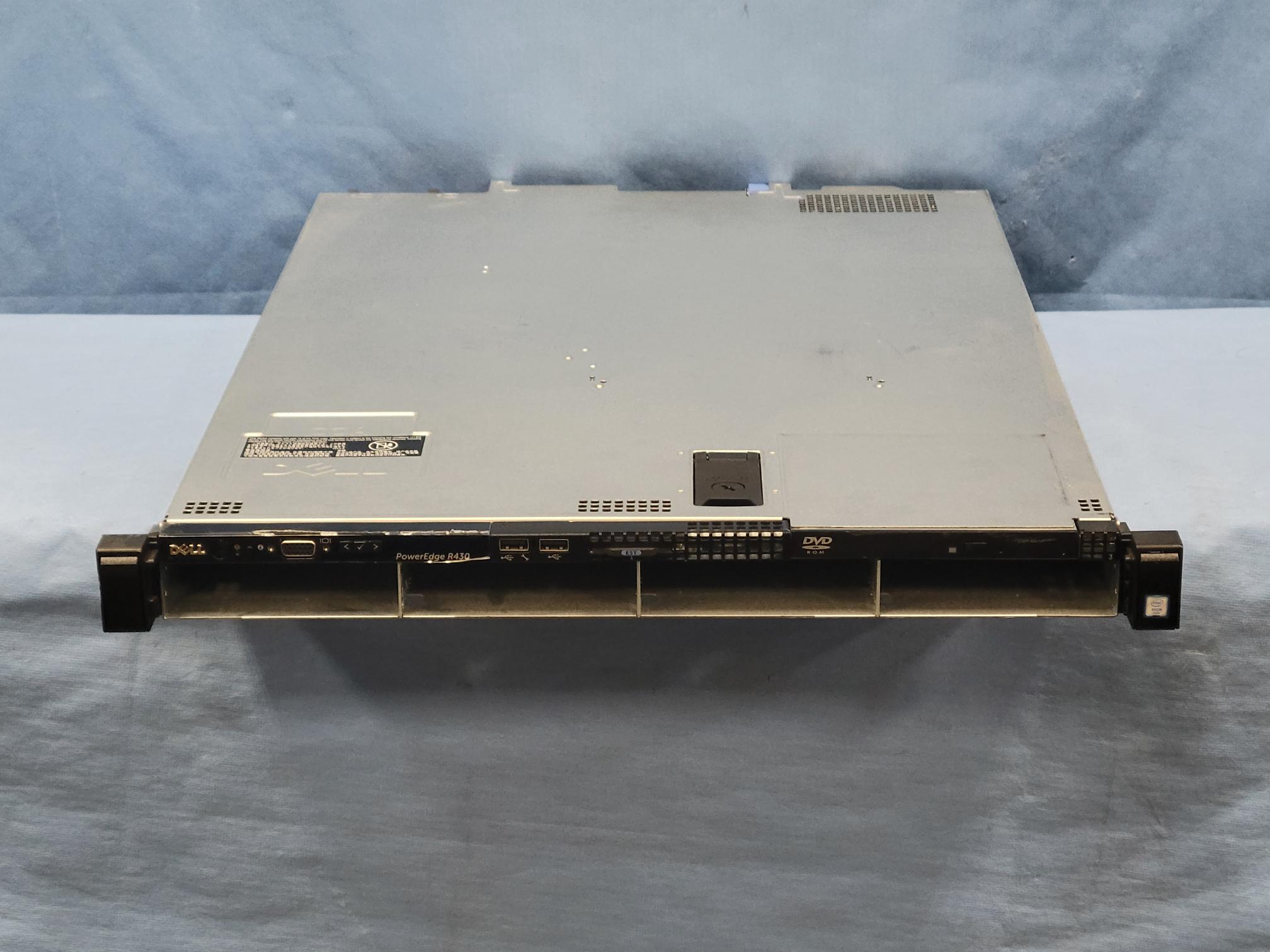Dell PowerEdge R430 1U LFF Server Build Your Own - 2x Heatsink H730 2x PSU iDRAC