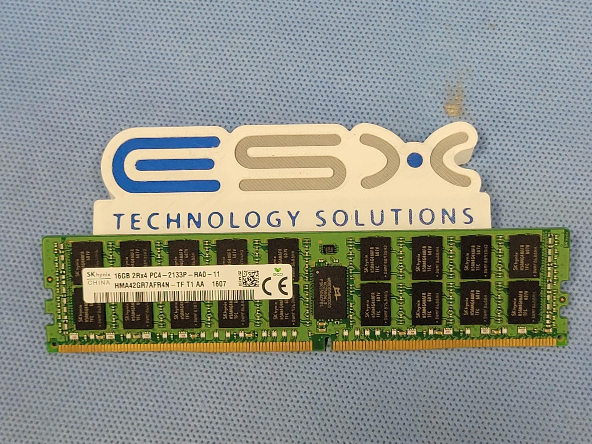 Hynix HMA42GR7AFR4N-TF 16GB 2Rx4 PC4-2133P DDR4 Server Memory DIMM