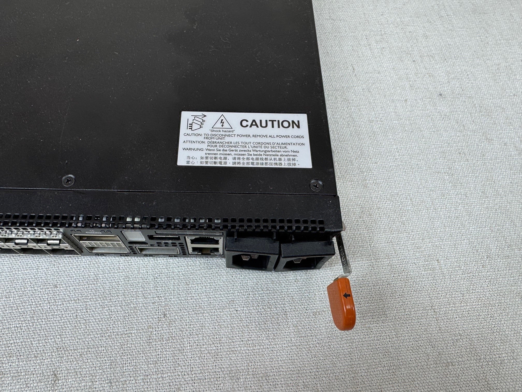 DAMAGE Dell EMC S4112F-ON 12 Port 10G SFP+ 3x 100G QSFP28 Networking Switch OS10
