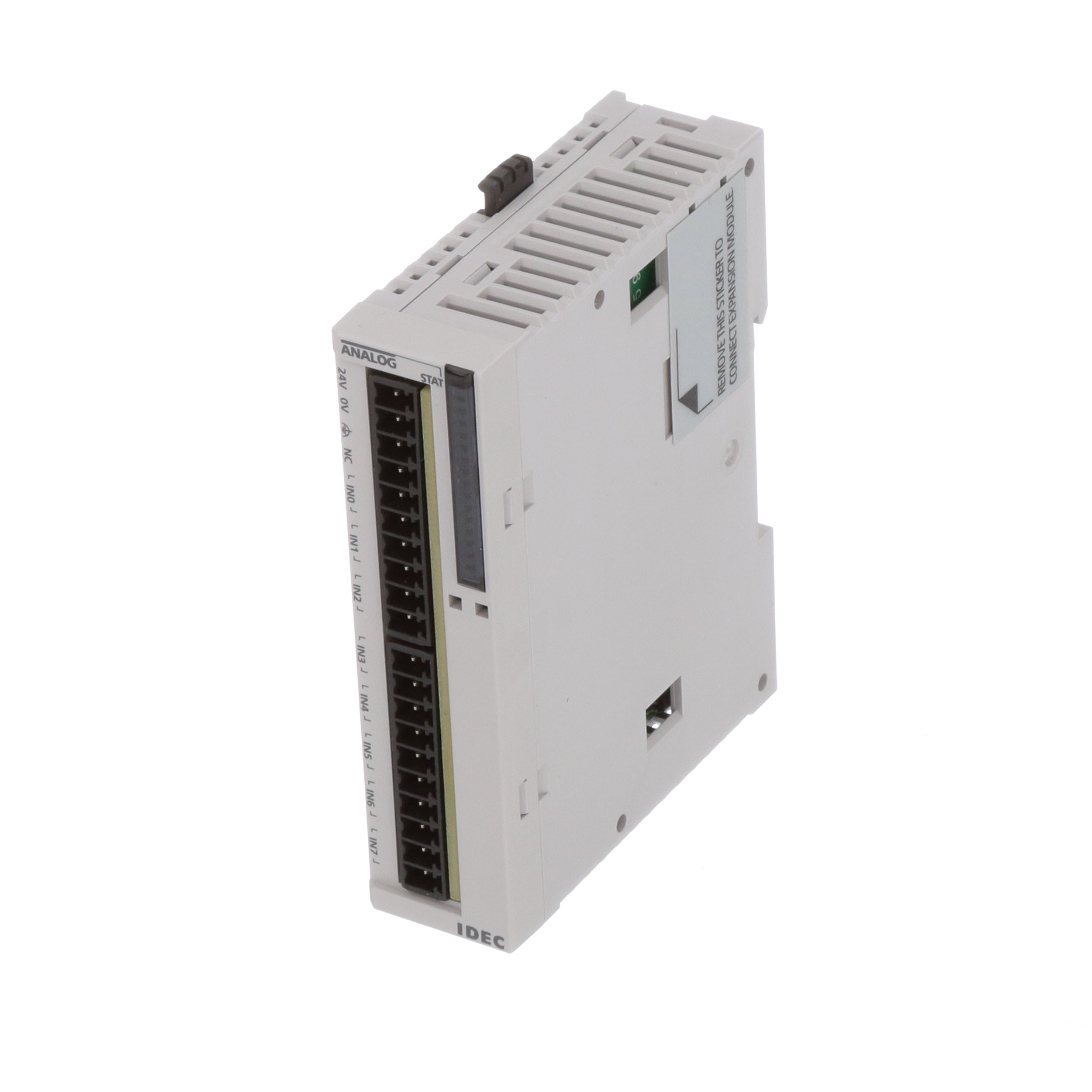 IDEC Corporation FC4A-J8C1 Input Module, Analog, 8 Point 0-10 VDC or 4-20mA, 16 Bit, MicroSmart Series - aloinfousa.com