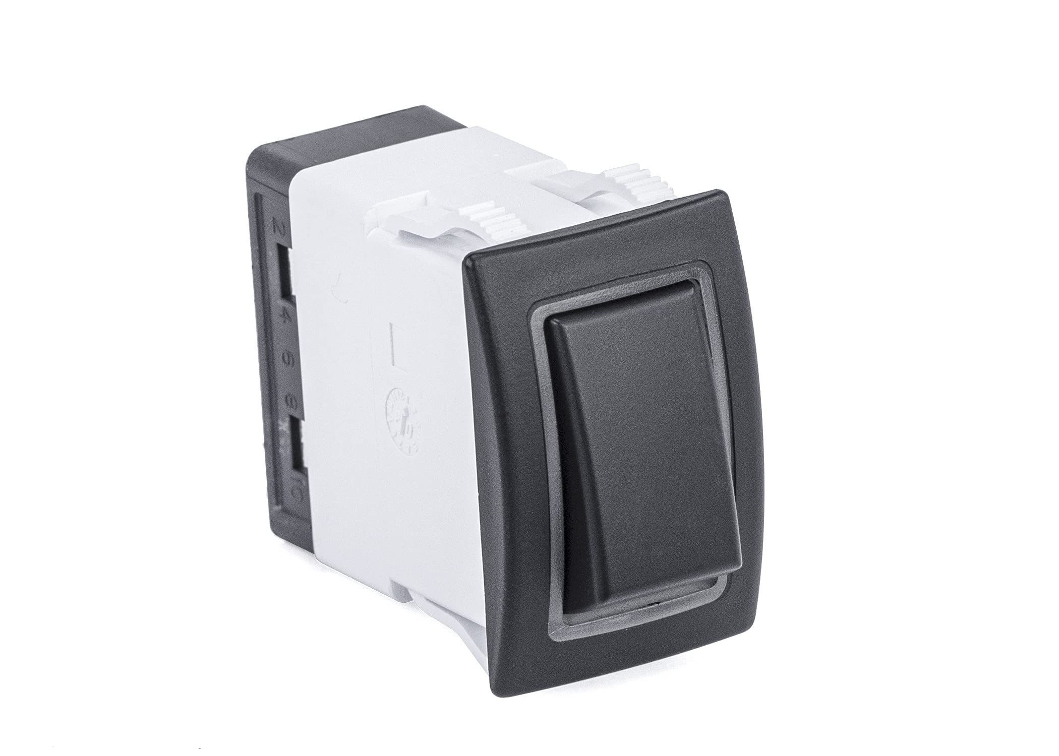 Sierra RK40610B Rocker Switch w/Halo LED Light, ON OFF, SPST, Blue