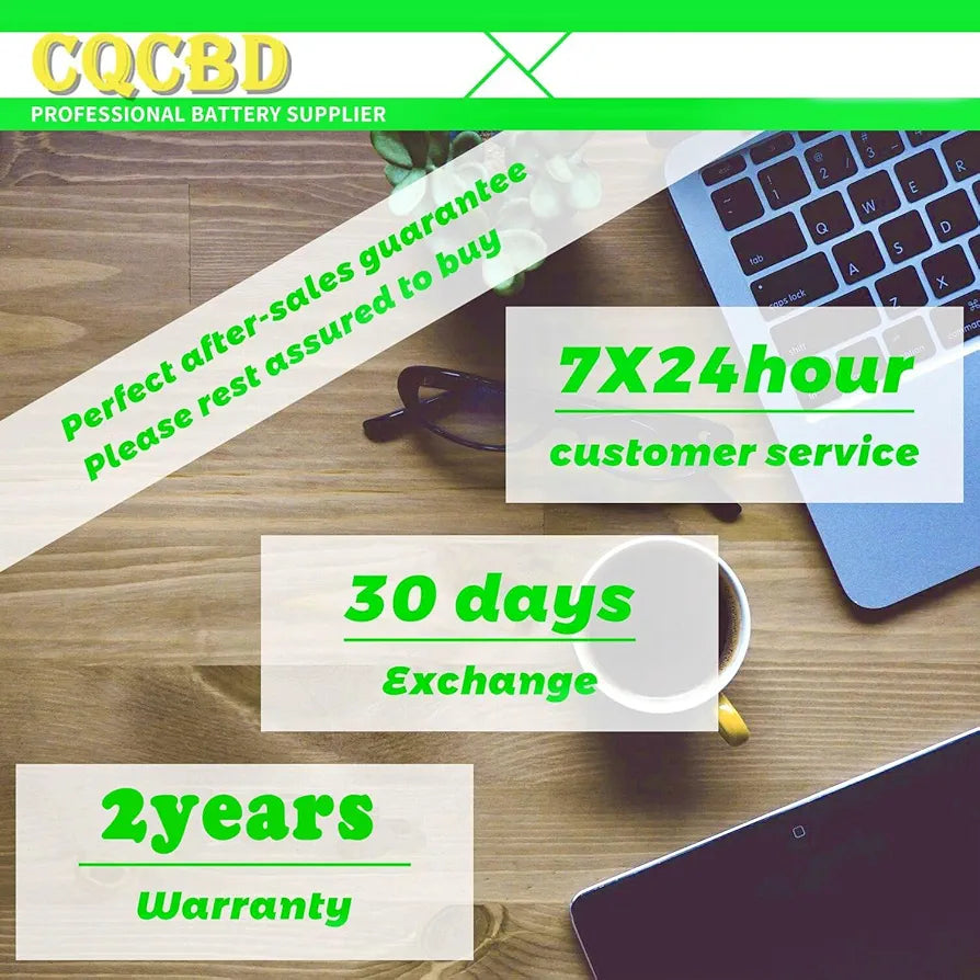 CQCQ BAT 2S1P-2 Battery for Dell Raid Controller PowerVault MD3200i MD3220i MD3220i 0D668J Series [6.6V 7.26Wh]