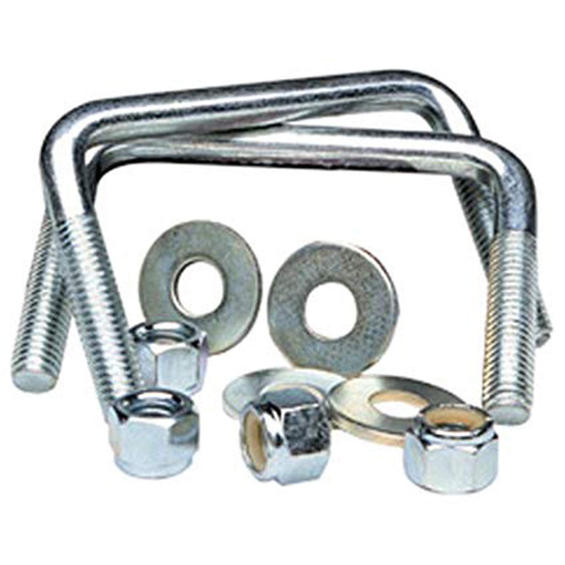 Tie Down Engineering 86211 Zinc Plated Square U-Bolt Kit