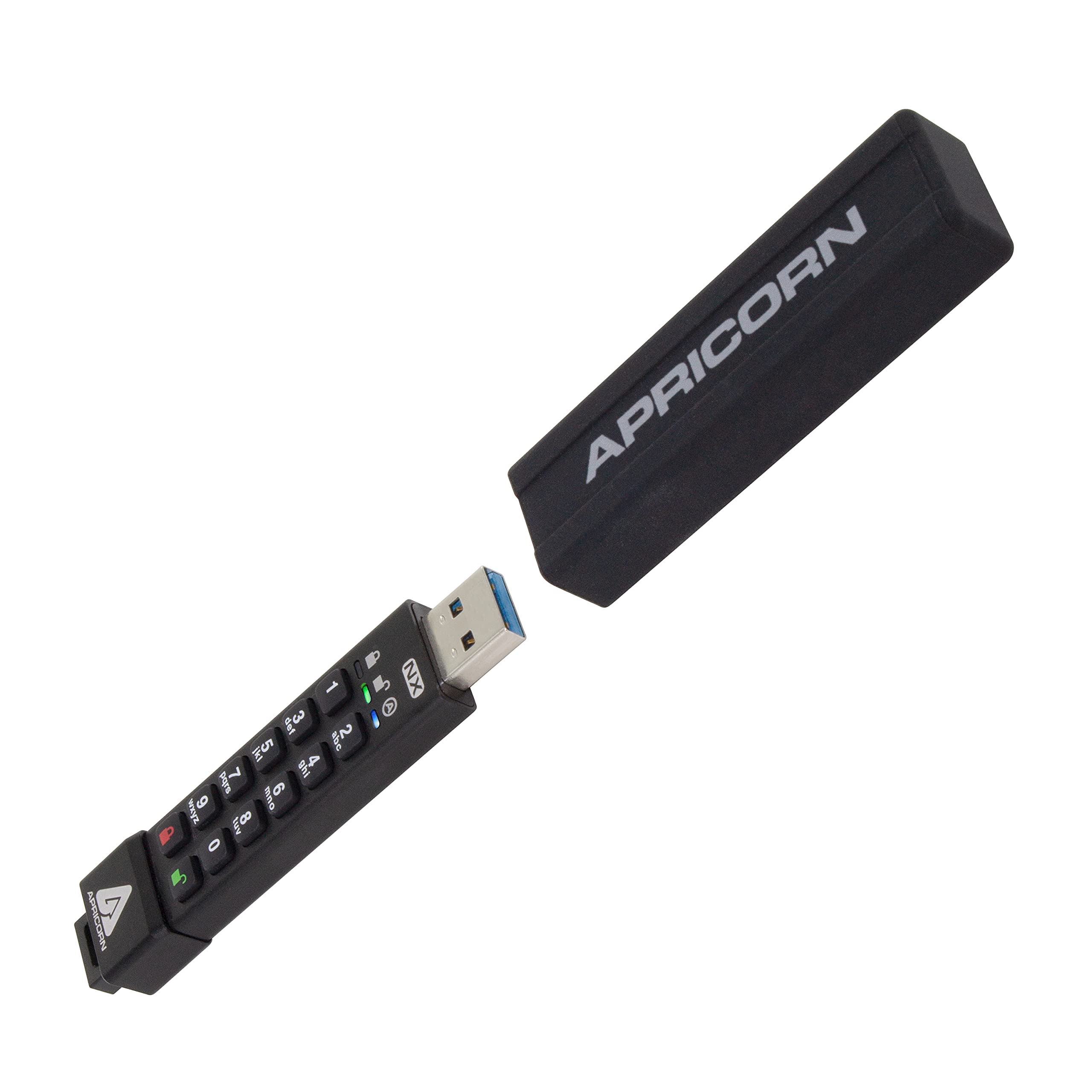 Apricorn ASK3-NX 16GB USB 3.1 Encrypted Secure Drive (ASK3-NX-16GB)