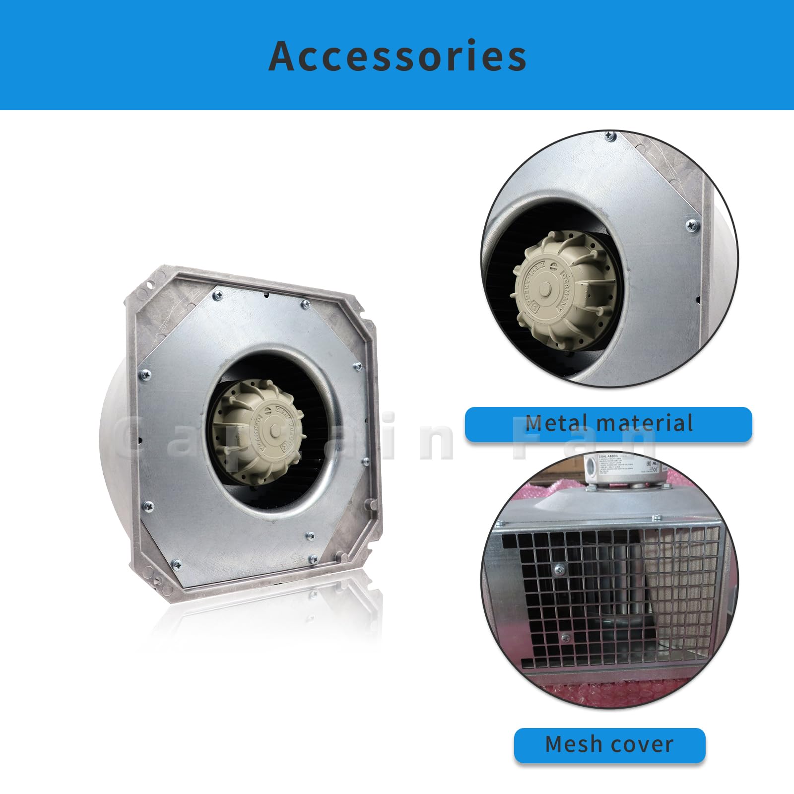 Original Ziehl-abegg RF22P-2DK.3F.5R 400V for Siemens Inverter Centrifugal Fans - aloinfousa.com