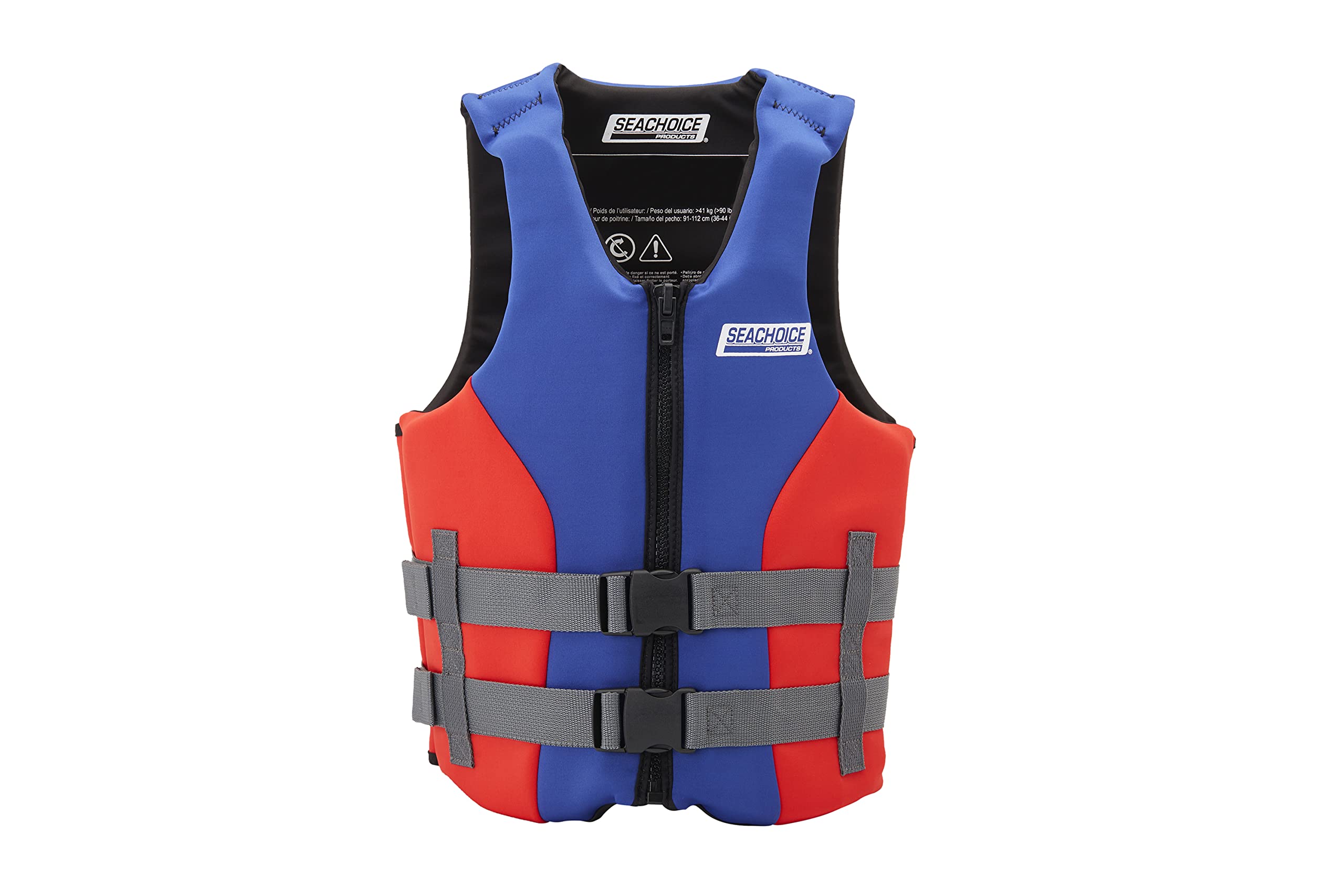 Seachoice 99501 Adult Dual Sized Evoprene Vest Blue, L/XL