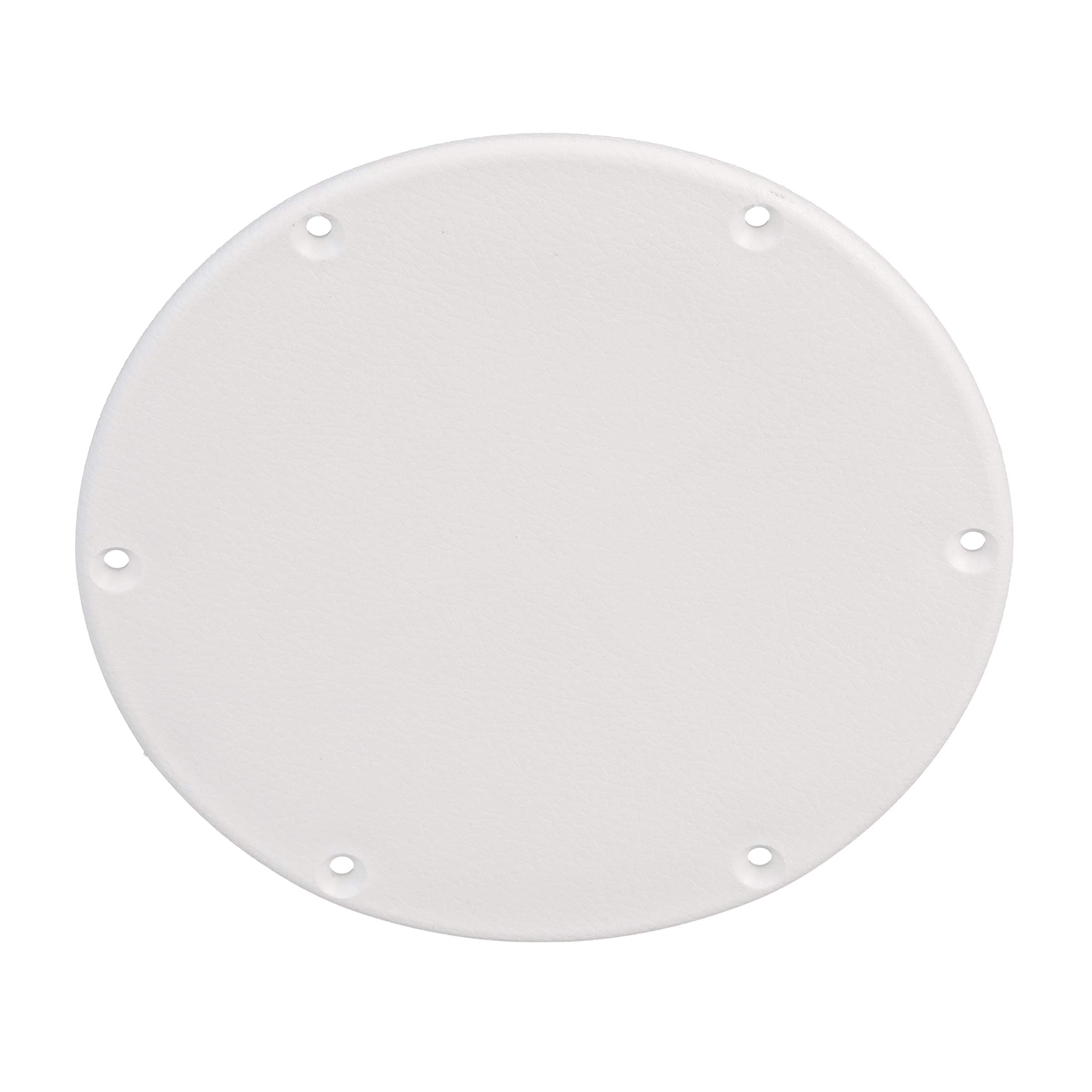 Seachoice 50-39591 Polypropylene Cover Plate Arctic White OD: 7-5/8"